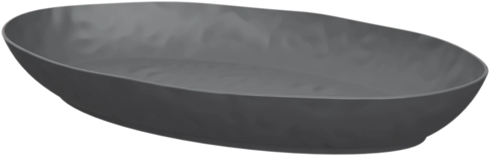 Dalebrook Pigment ovalt fad, grå, 500 cl, 53 x 32,5 cm