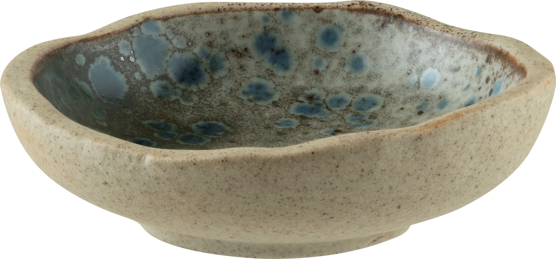 Bonna Gaia skål, sand/nistret, 3,5 cl, ø7 cm