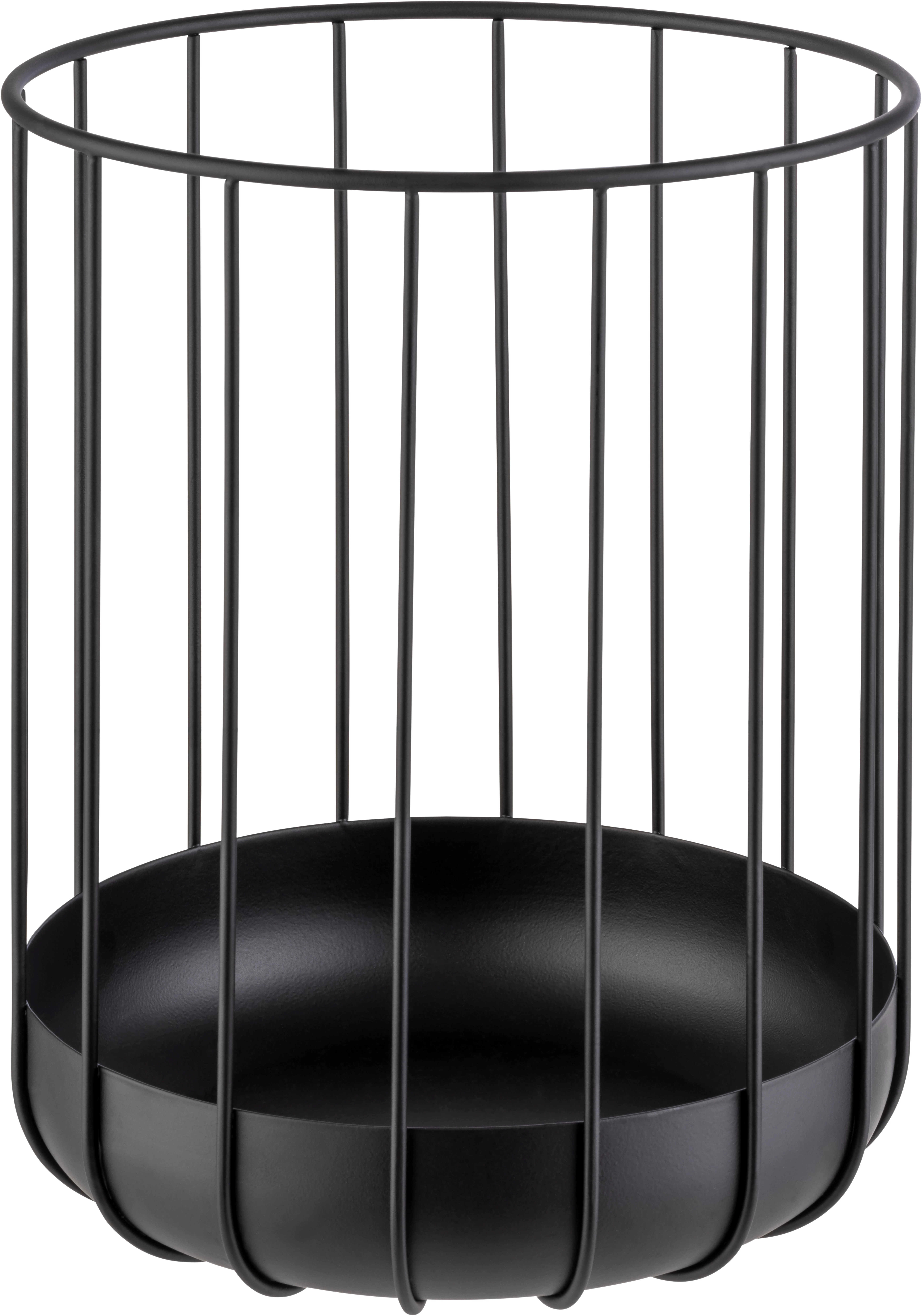 APS fluteskurv, sort, ø22,5 cm