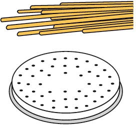 Fimar spaghetti-pastaplade til MPF2.5CN pastamaskine