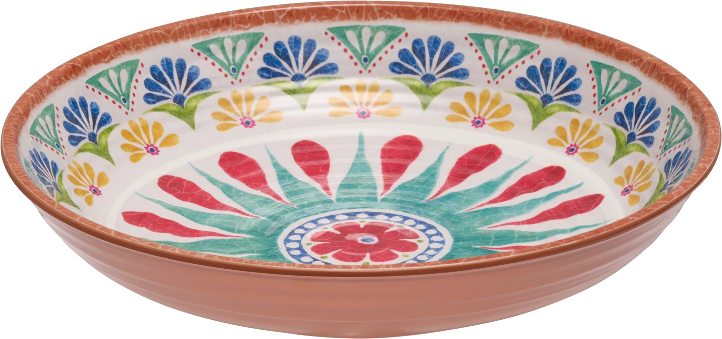 APS Arabesque skål, 'blomstret', 70 cl, ø22,5 cm