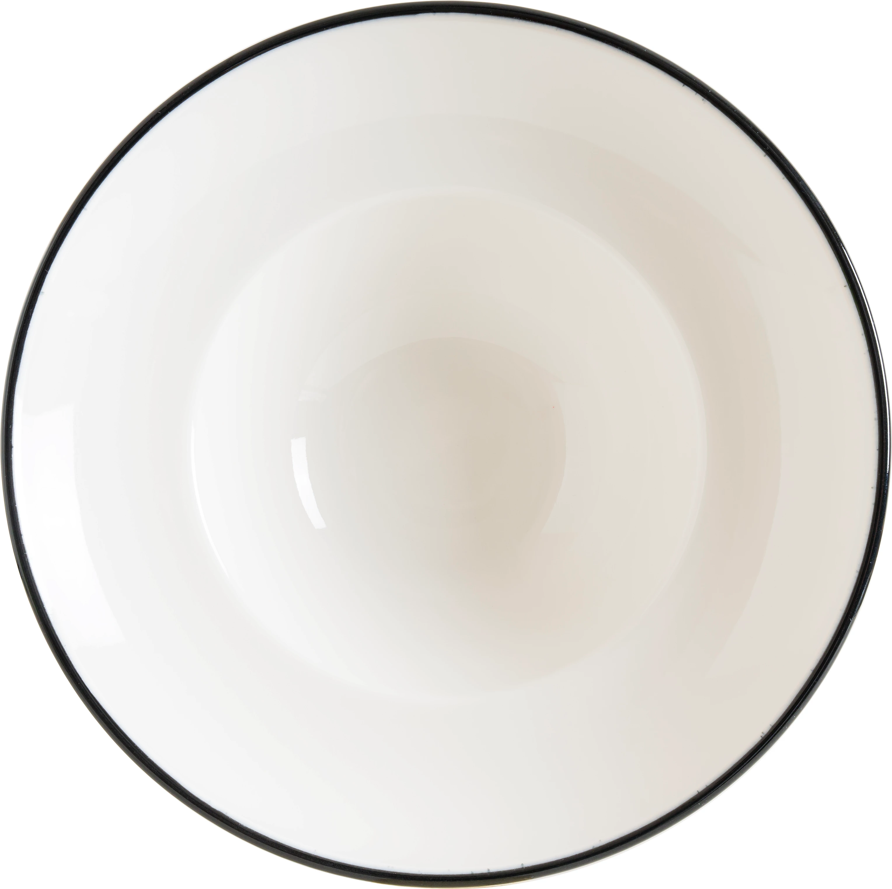 Bonna Linea dyb tallerken, sort, 400 cl, ø27 cm
