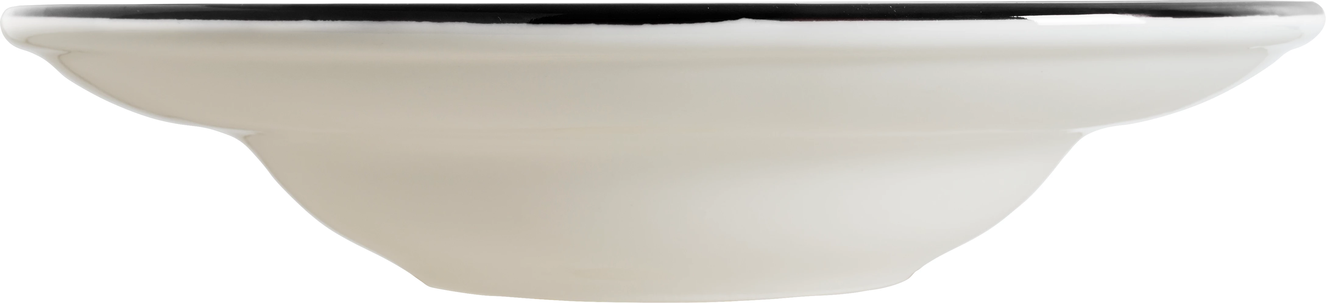 Bonna Linea dyb tallerken, sort, 400 cl, ø27 cm