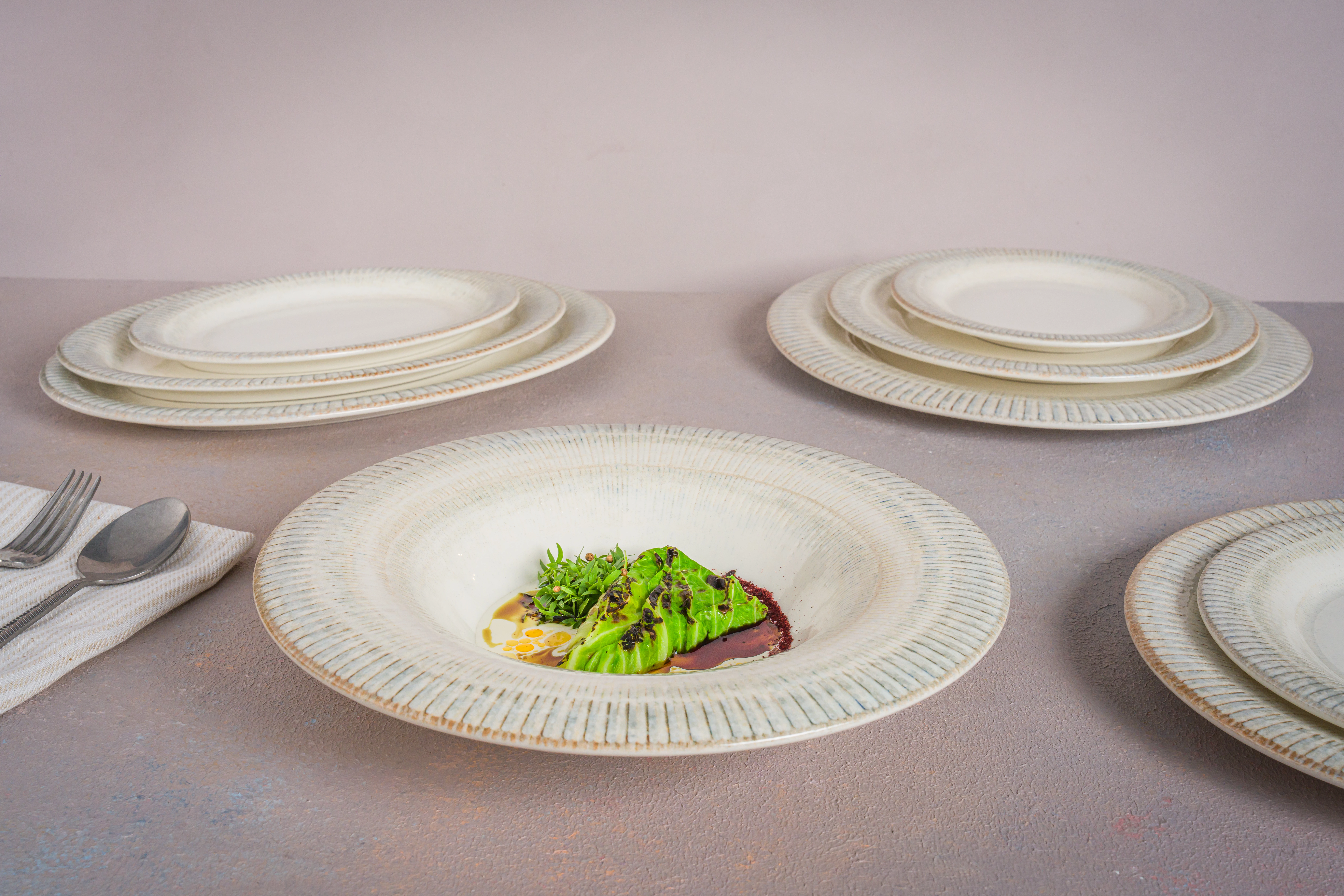 Bonna Galata flad tallerken, ø24 cm