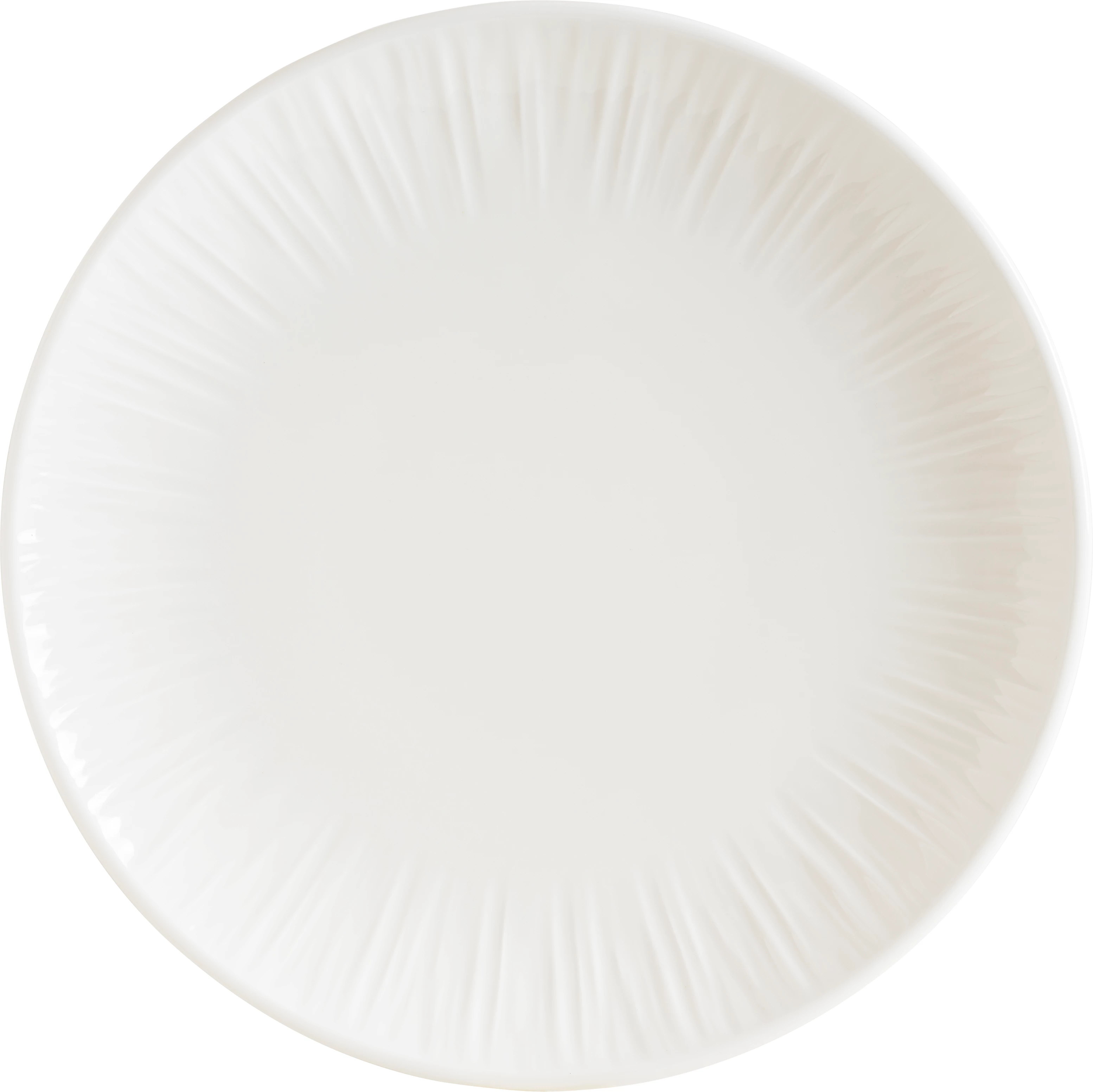 Bonna Strato flad tallerken med relief, ø30 cm