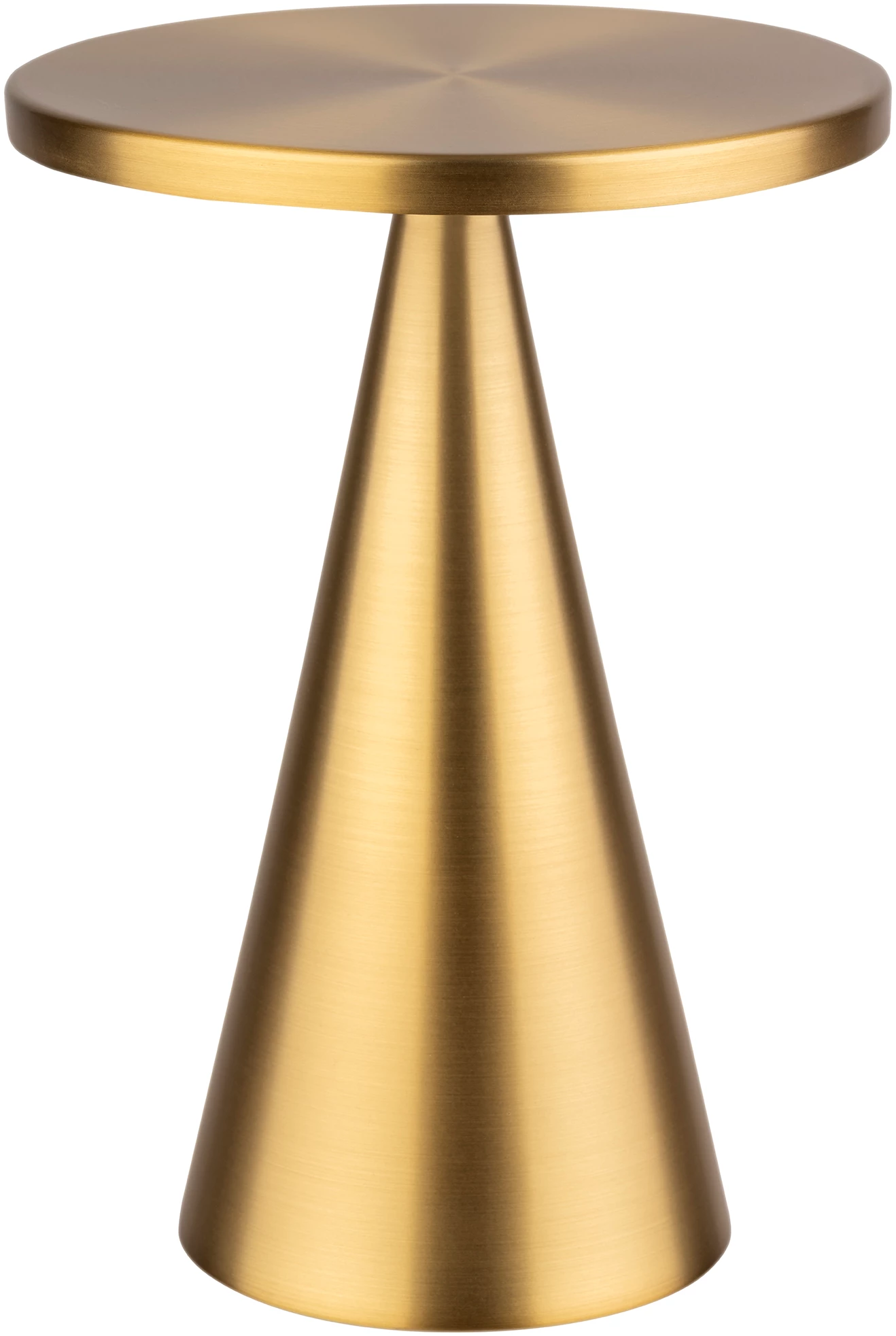 APS Cone lampe, messing, H18 cm