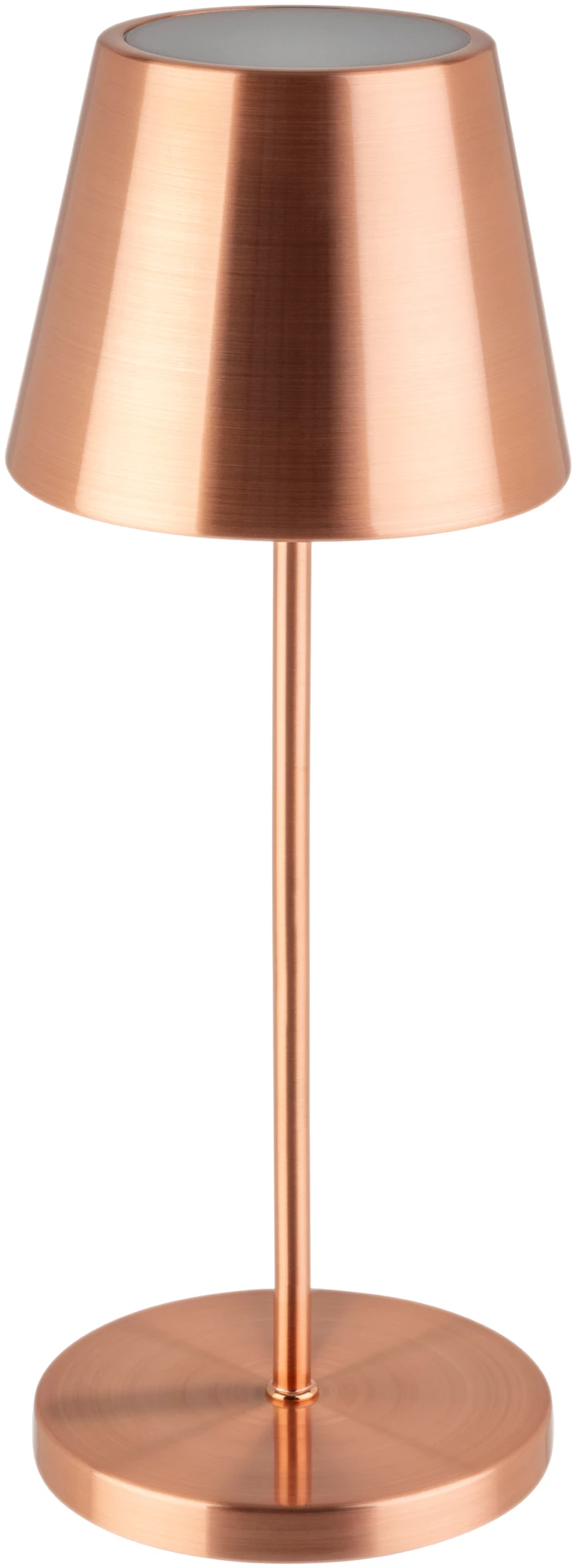 APS MERLE lampe, kobber, H30,5 cm