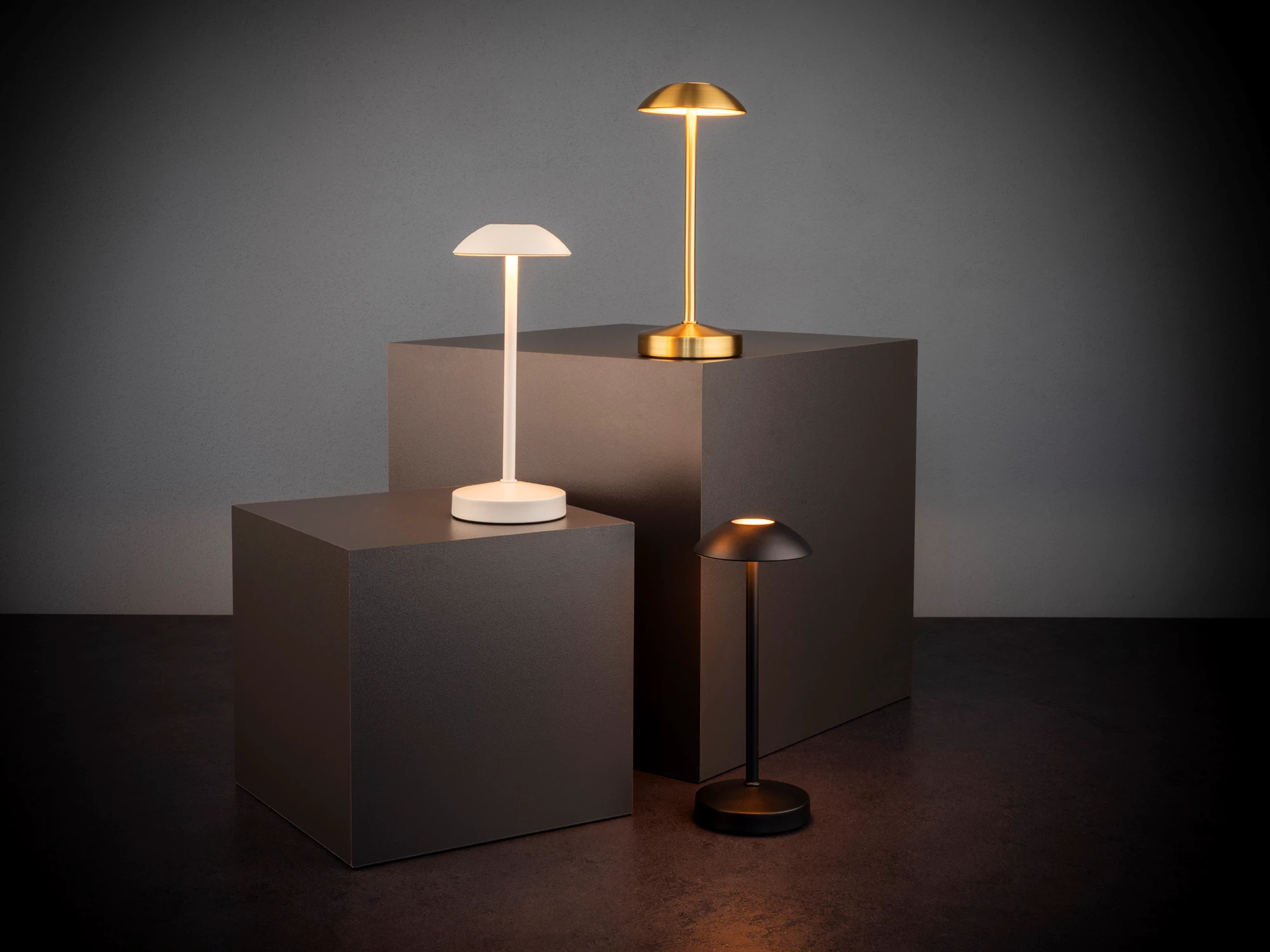 APS ALVA lampe, messing, H20 cm