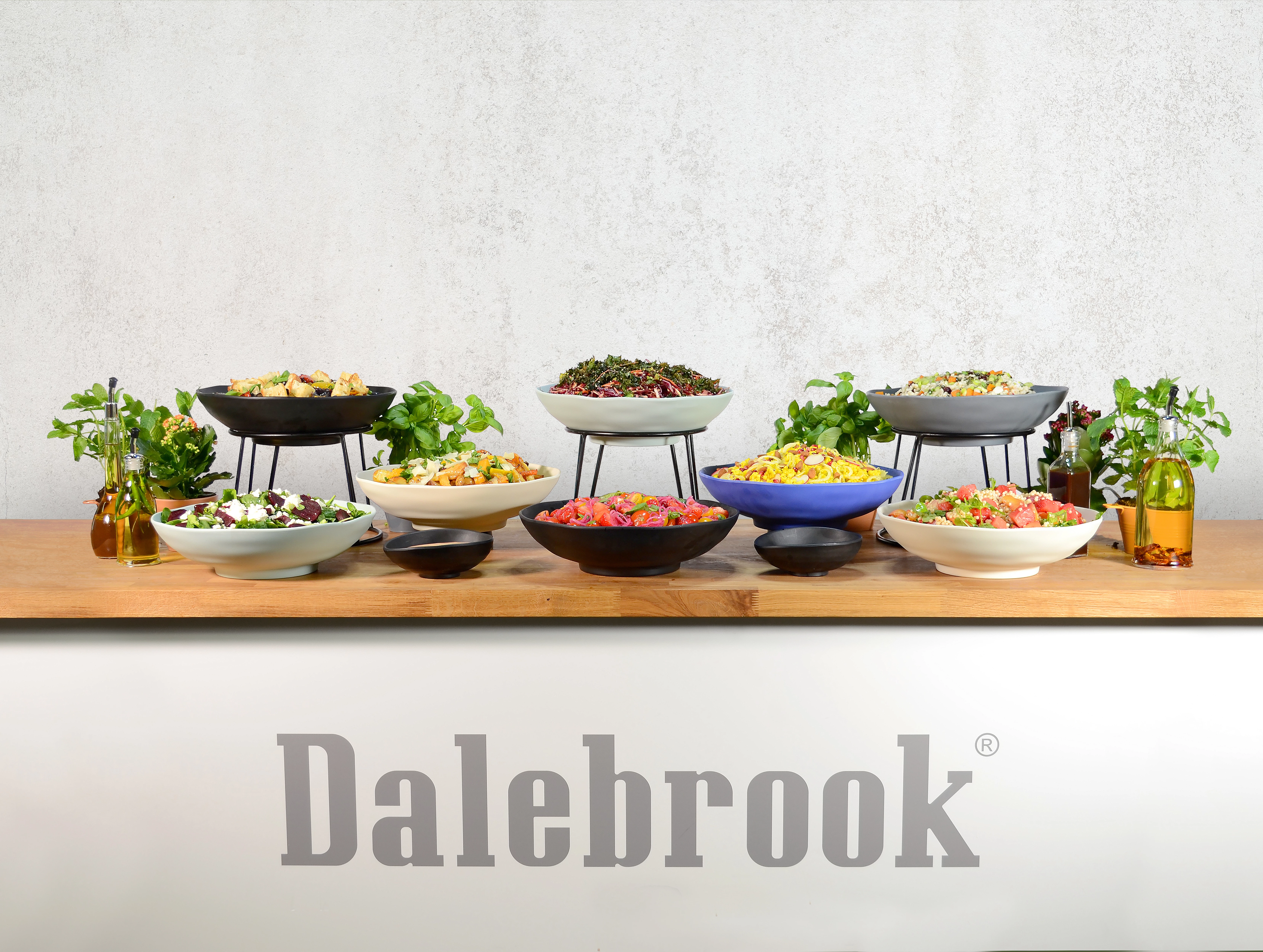 Dalebrook Pigment skål, grå, 400 cl, ø33,8 cm