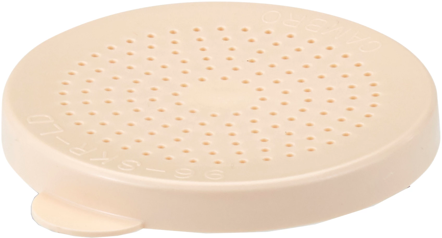 Cambro låg til strødåse, salt/peber, beige