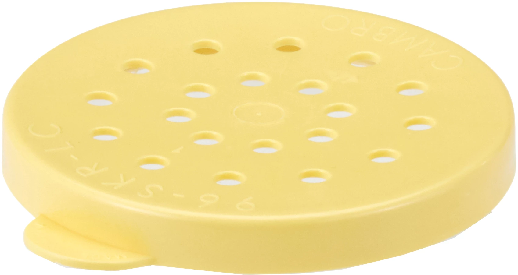 Cambro låg til strødåse, ost/krydderi, gul