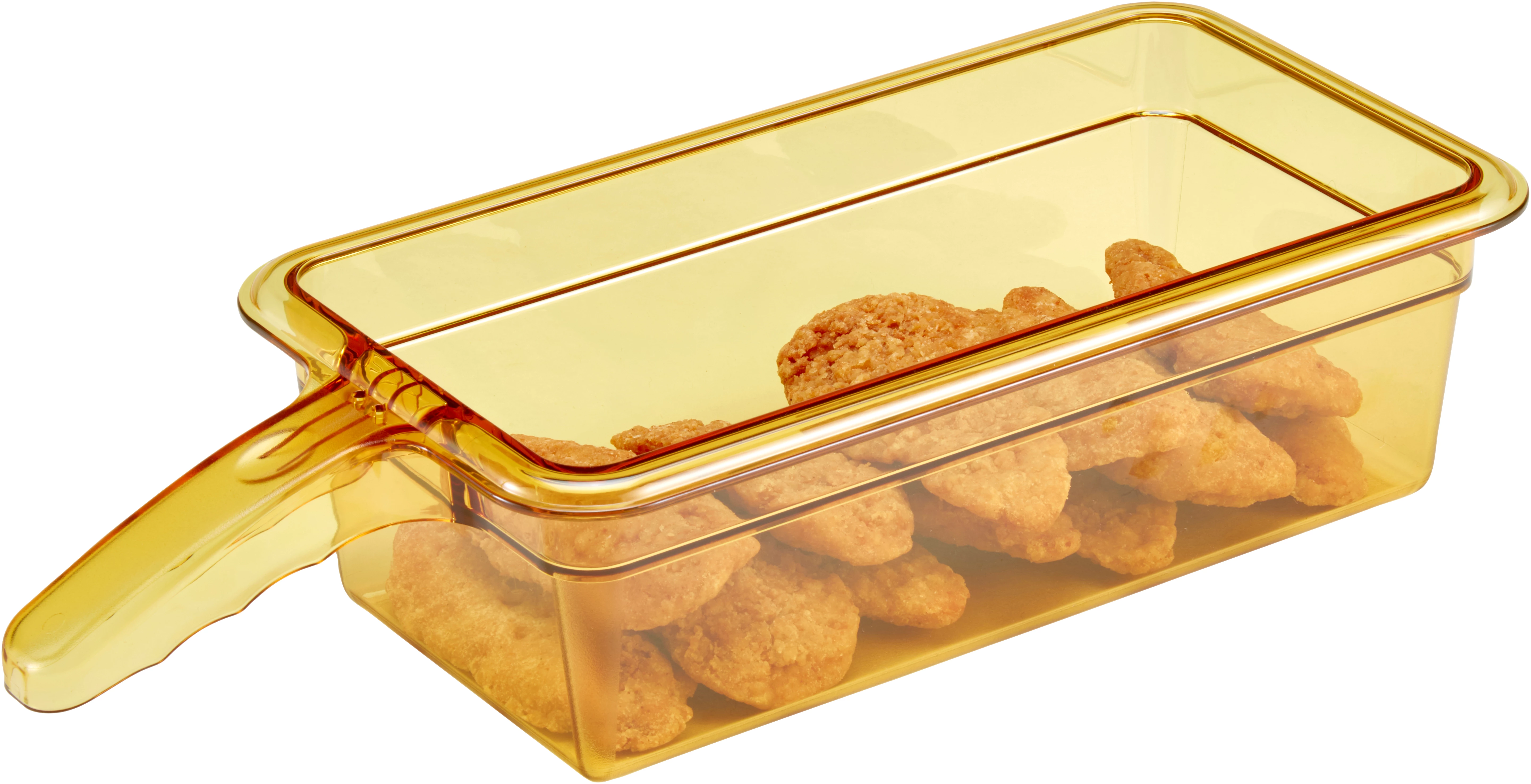 Cambro kantine med et håndtag, gul, 1/3 GN-H10 cm