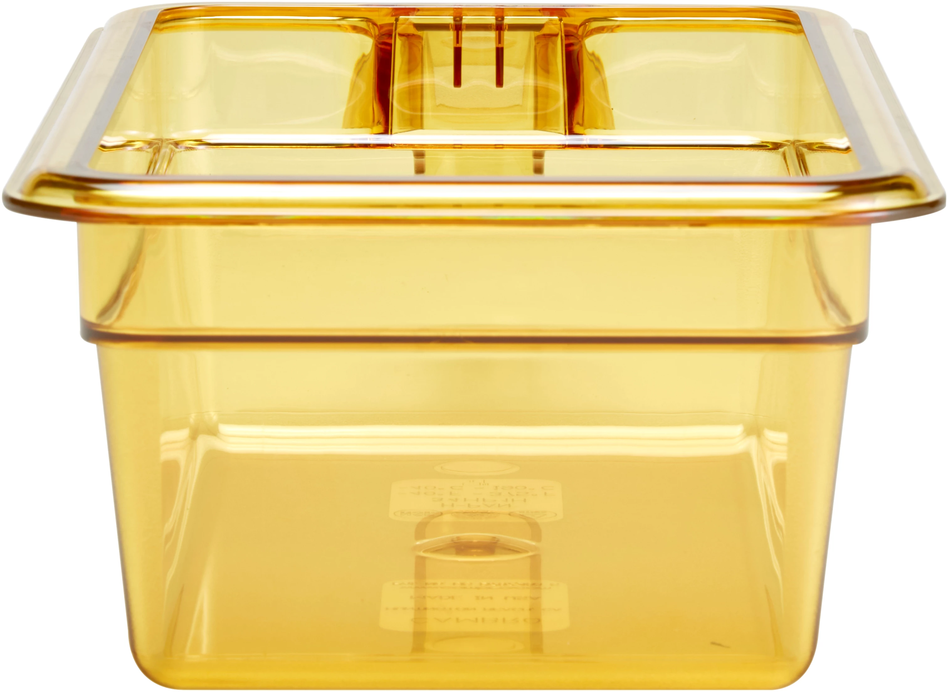Cambro kantine med et håndtag, gul, 1/3 GN-H10 cm
