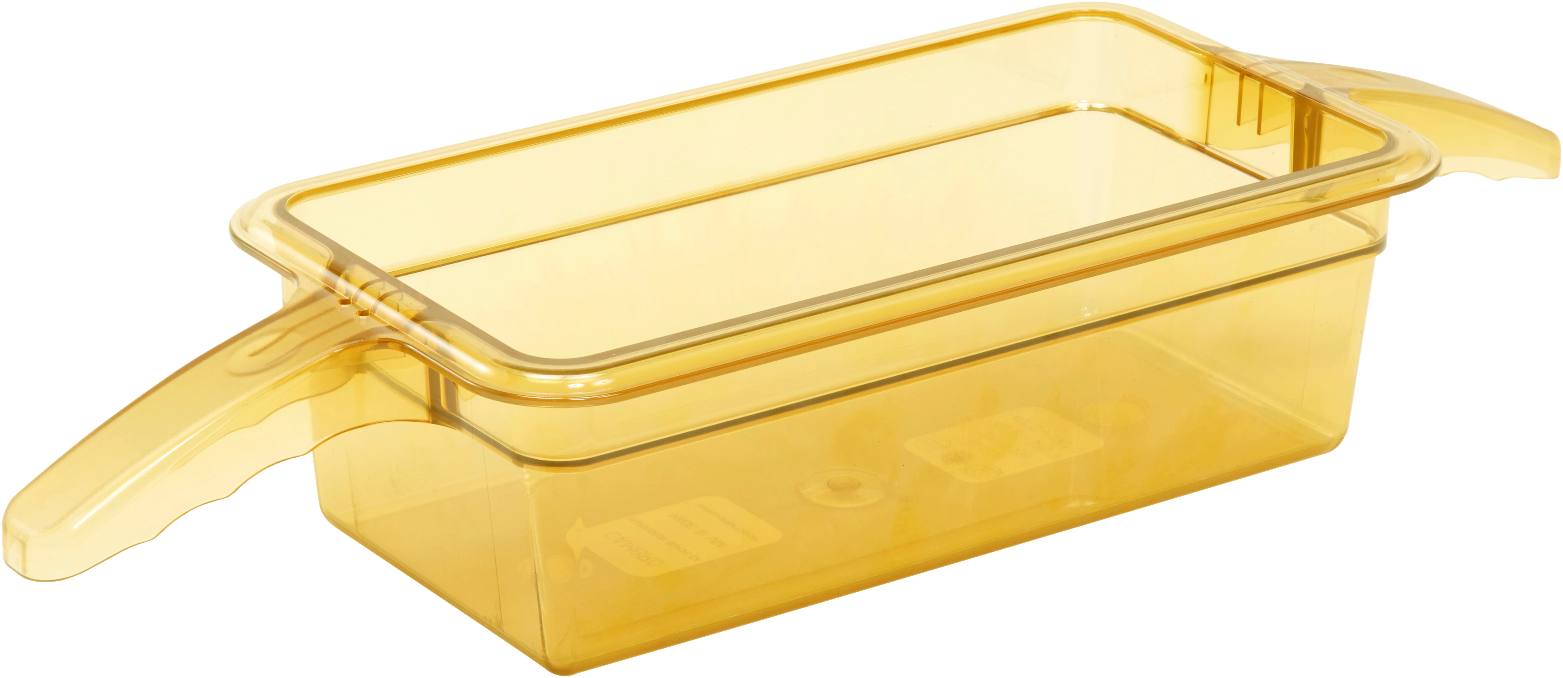 Cambro Hot Pans kantine med to håndtag, gul, 1/3 GN-H10 cm