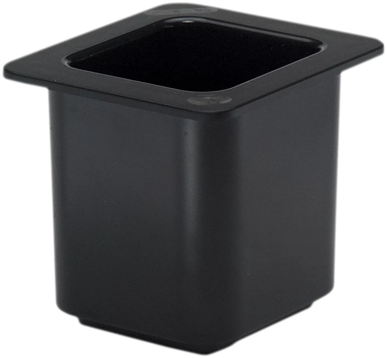 Cambro kantine, sort, 1/6 GN-H15 cm