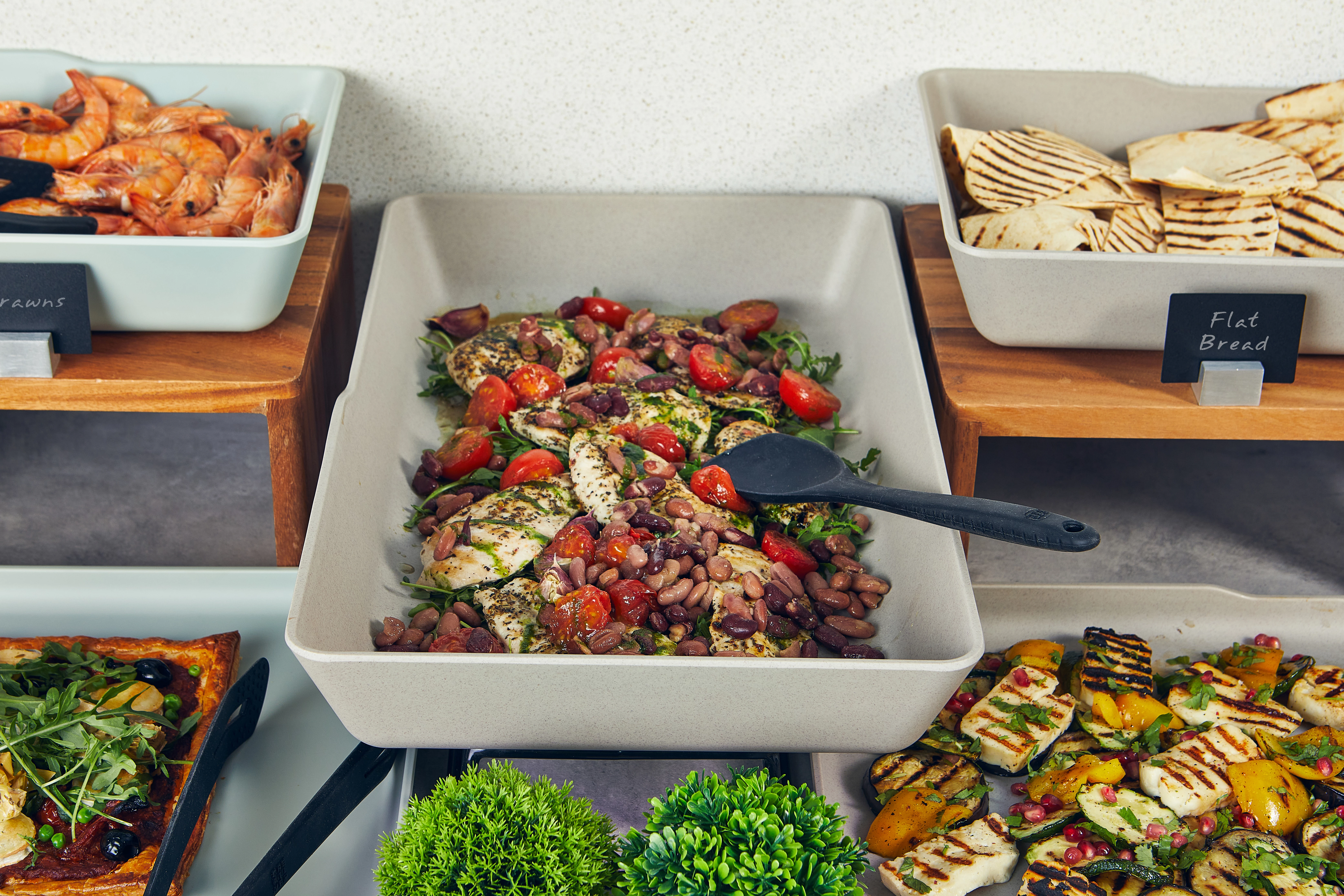 Neville Copenhagen fad, sand, 1/1 GN-H8 cm