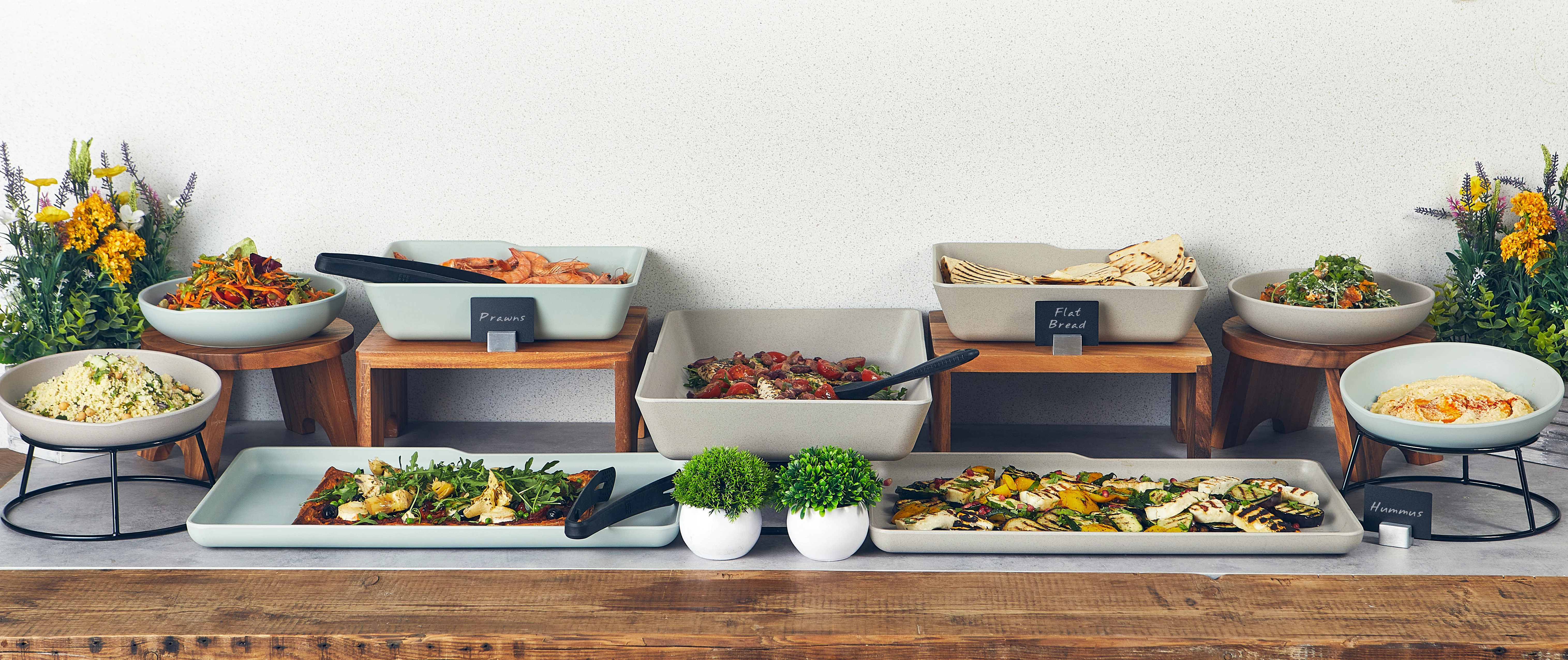 Neville Copenhagen fad, sand, 1/1 GN-H8 cm