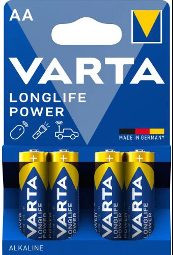 Varta AA batteri, 4 stk.