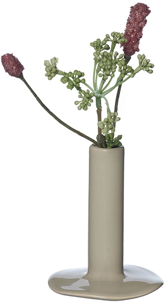 Lübech Living Lily vase, sand, ø8 x H11 cm
