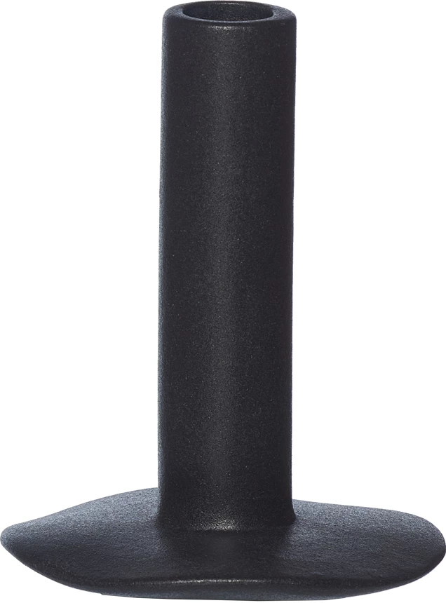 Lübech Living Lily vase med ru overflade, sort, ø8 x H11 cm
