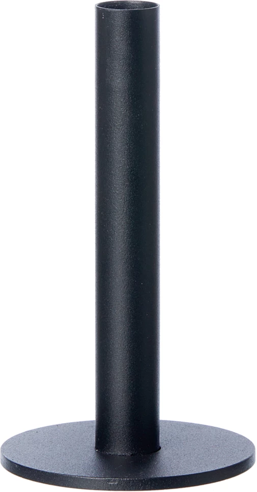Lübech Living Vienna lysestage, sort, H18 cm