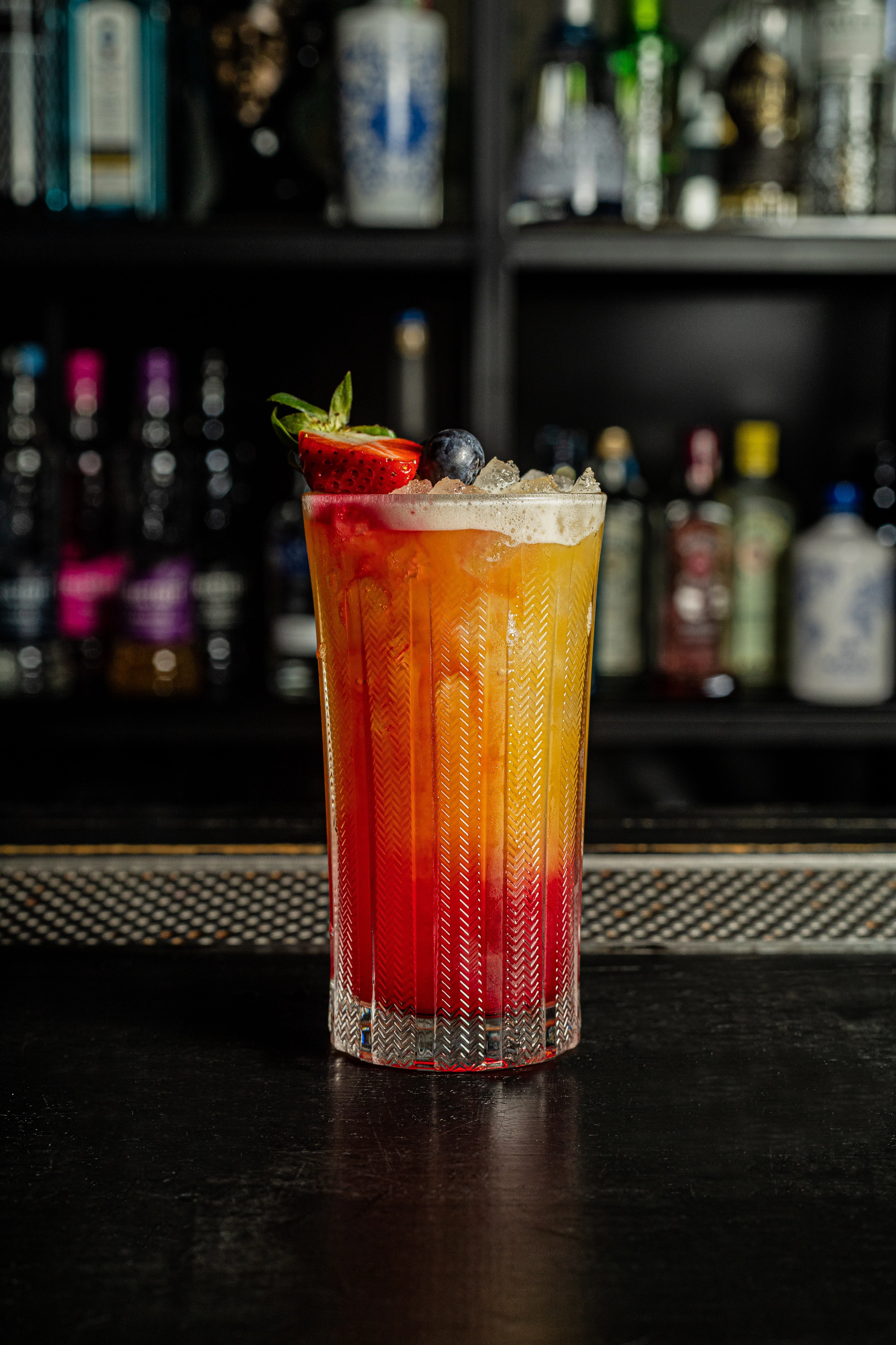 Onis Mosaic drikkeglas, 35,5 cl, H14,5 cm