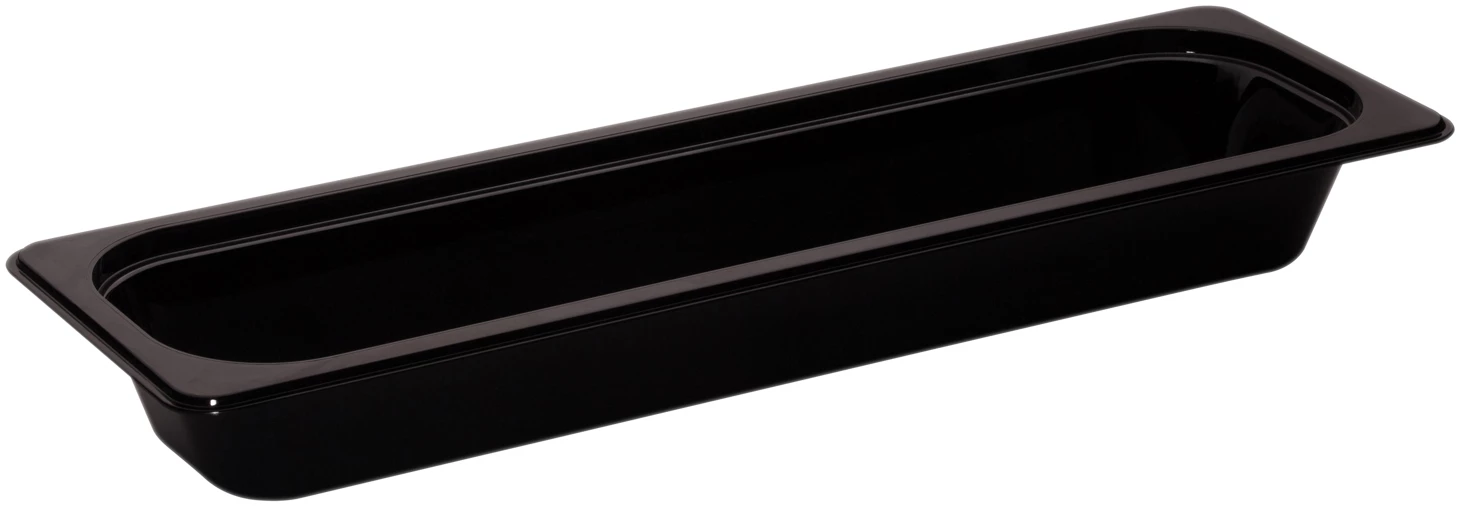 Cambro kantine, sort, 3 ltr., 2/4 GN, H6,5 cm