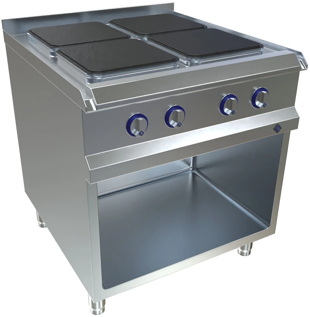 MKN Optima 850 kogebord, 4 massekogeplader