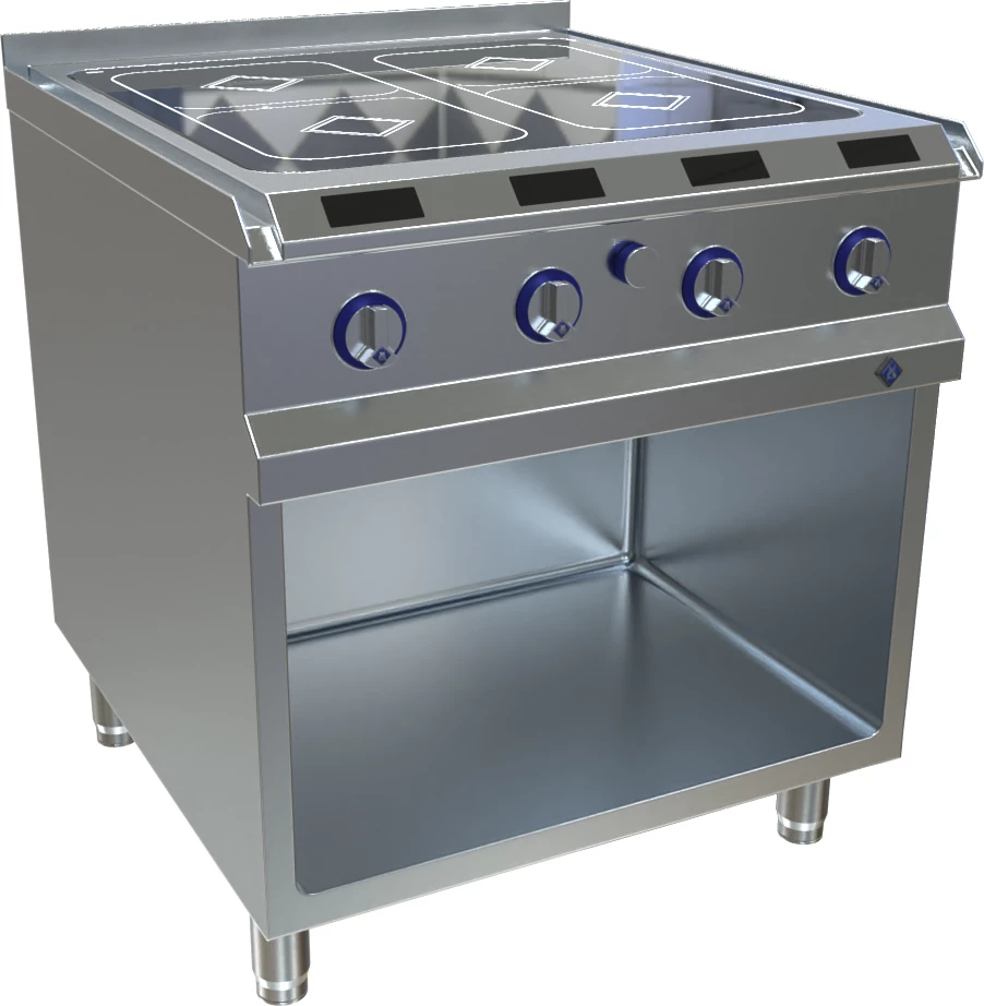 MKN Optima 850 keramisk kogebord, 4 zoner