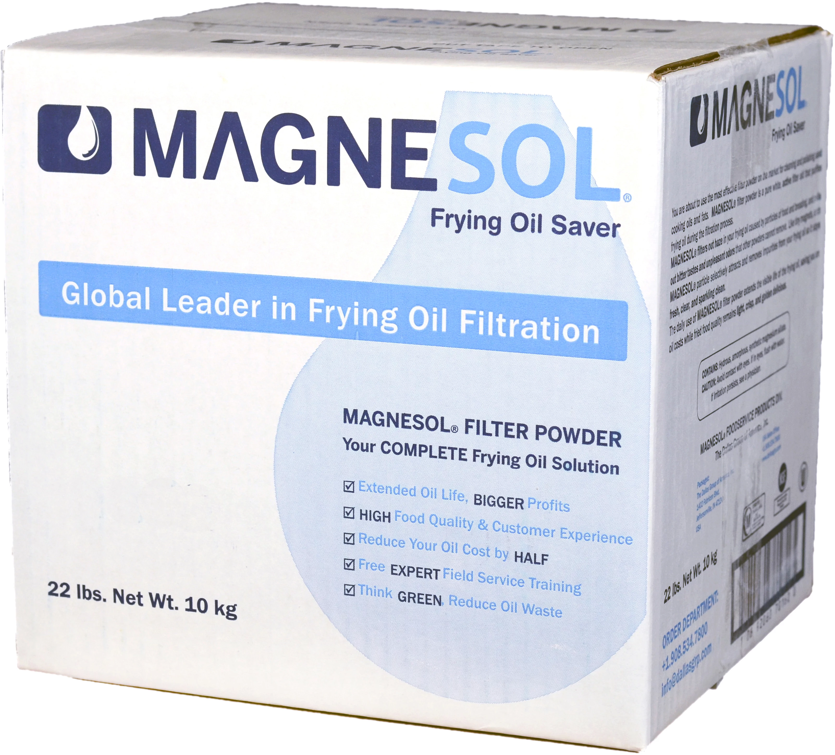 Magnesol oliefiltreringspulver, 341 g