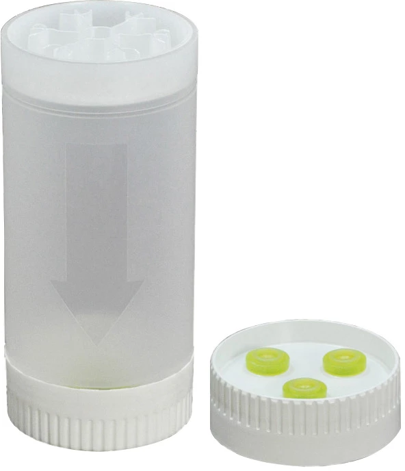 Franke 630 ml cylinder inkl. låg og bund, 6 stk.