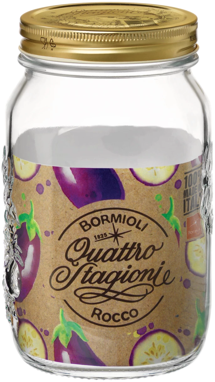 Bormioli Rocco patentglas med skruelåg, 1 ltr.