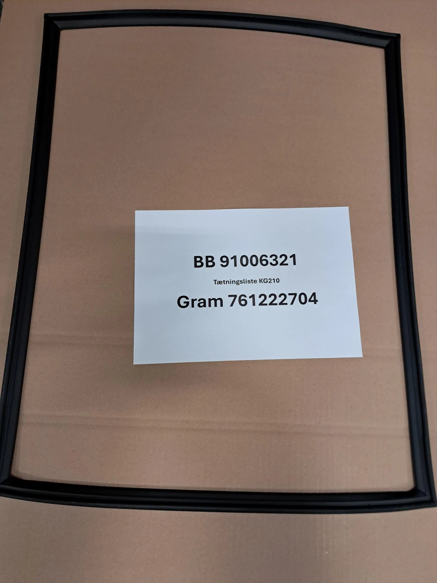 Gram Professional G+ tætningsliste til KG210