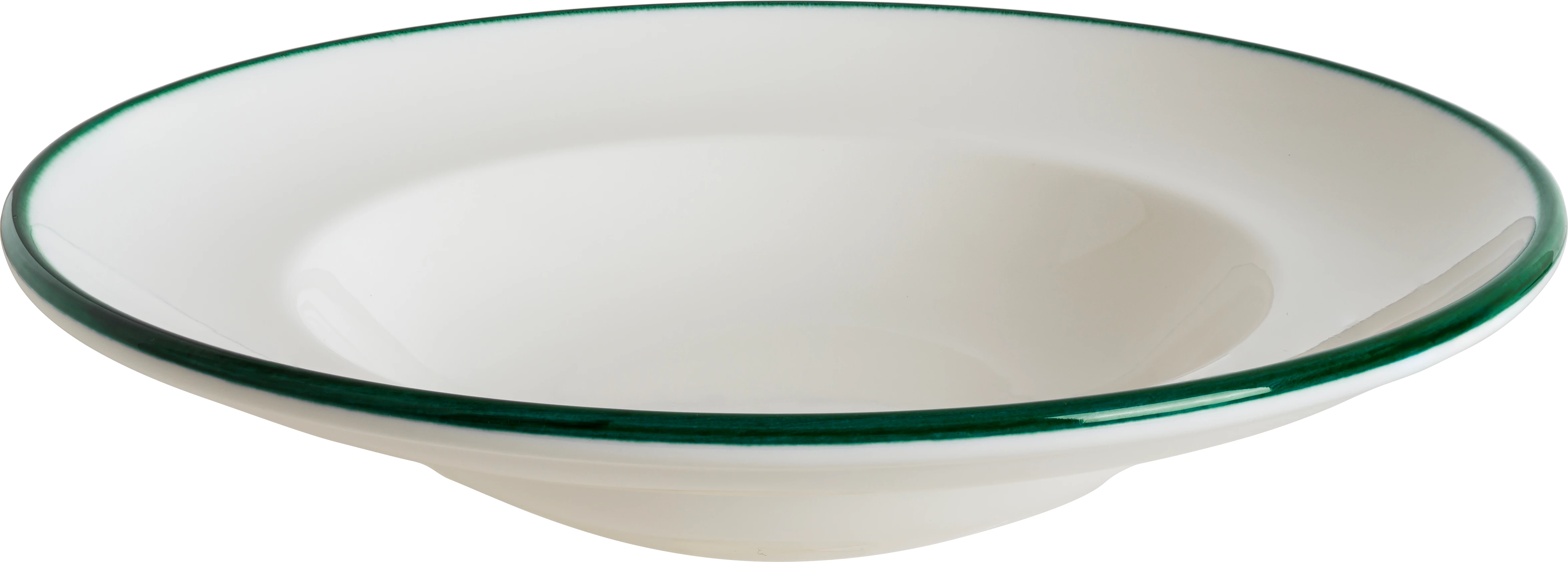 Bonna Linea dyb tallerken, grøn, 400 cl, ø27 cm