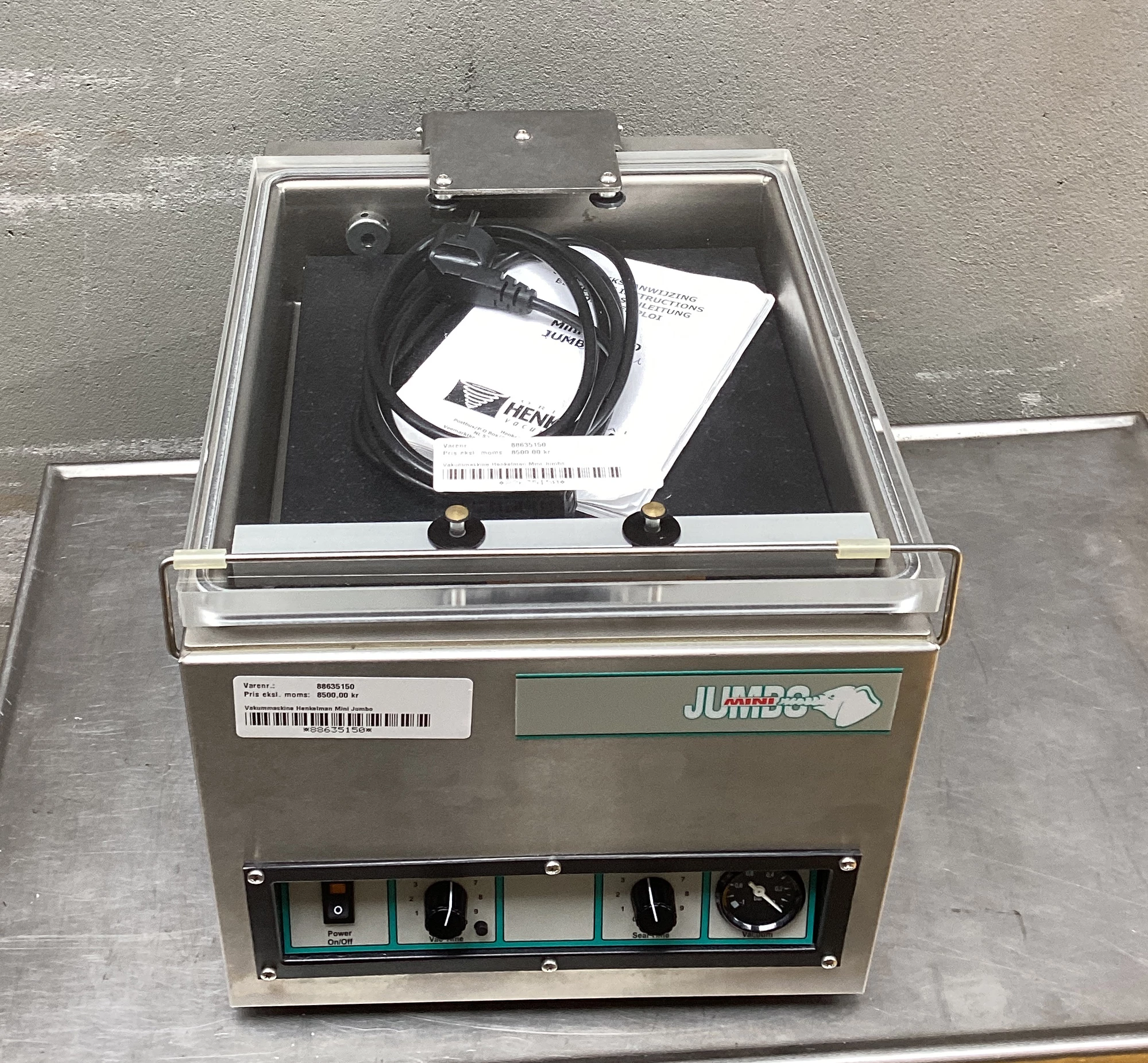 Vakummaskine Henkelman Mini Jumbo