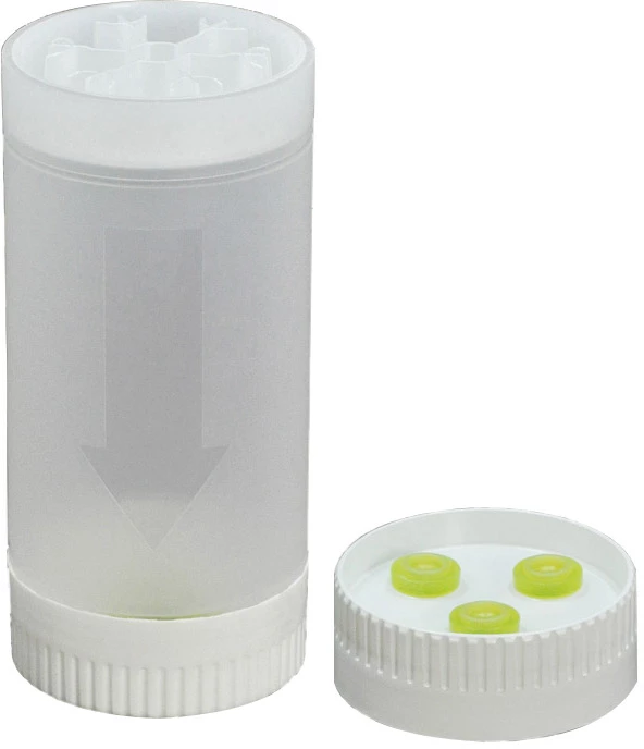 Franke 630 ml cylinder inkl. låg og bund, 6 stk.