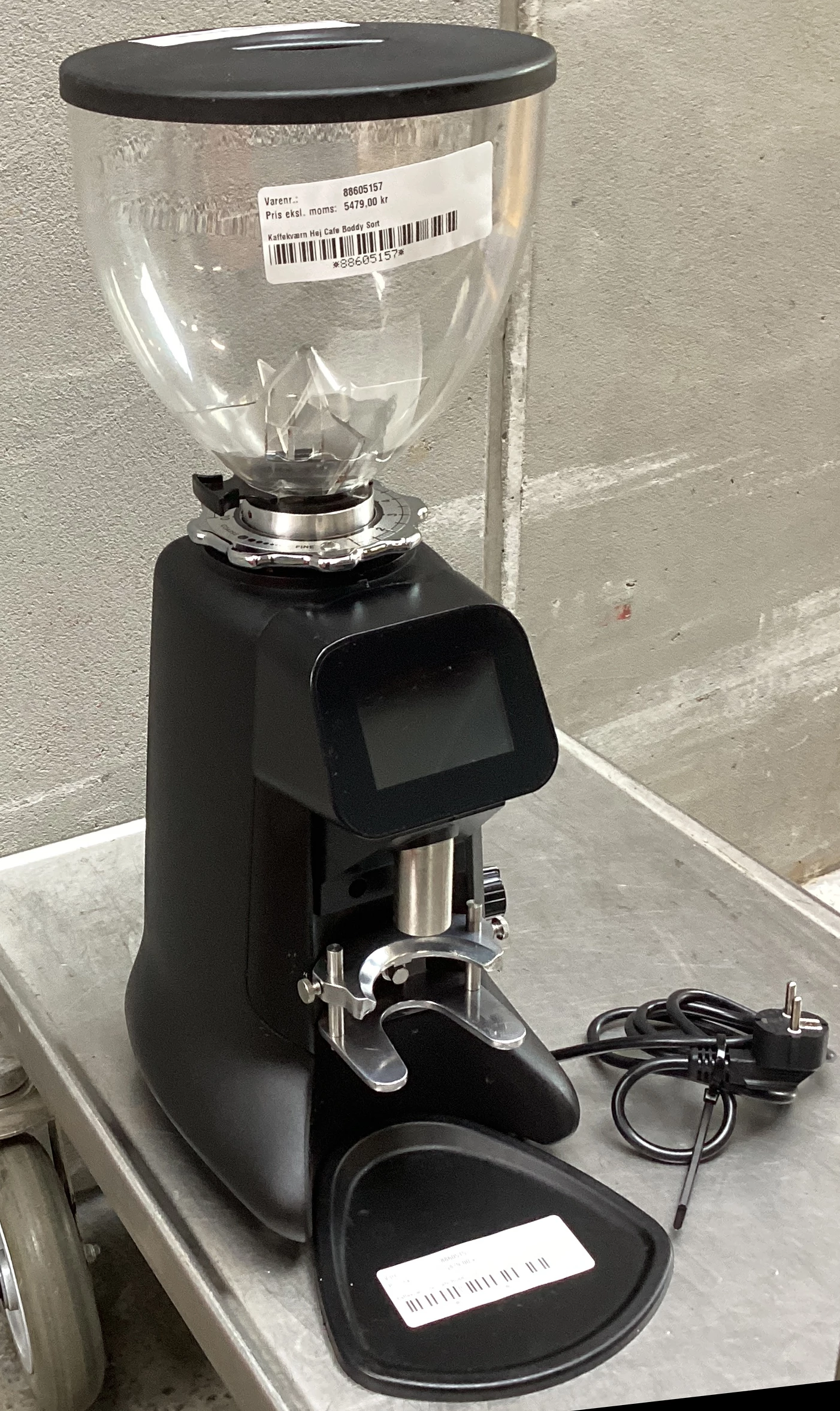 Kaffekværn Hej Cafe Boddy Sort