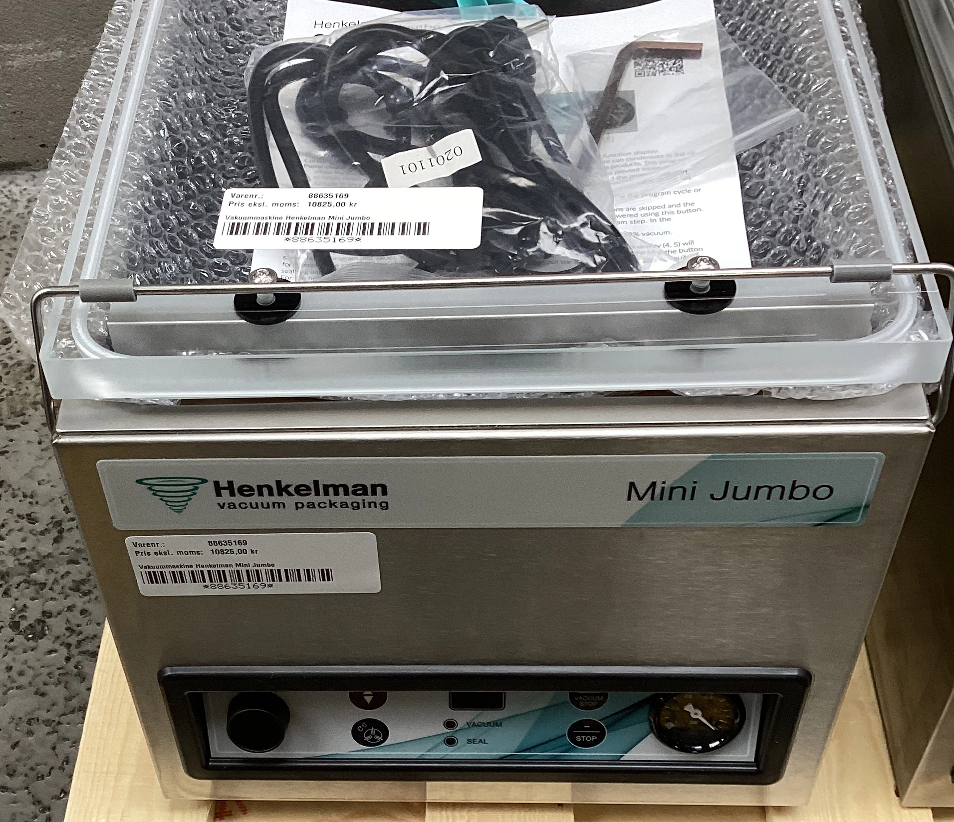 Vakuummaskine Henkelman Mini Jumbo