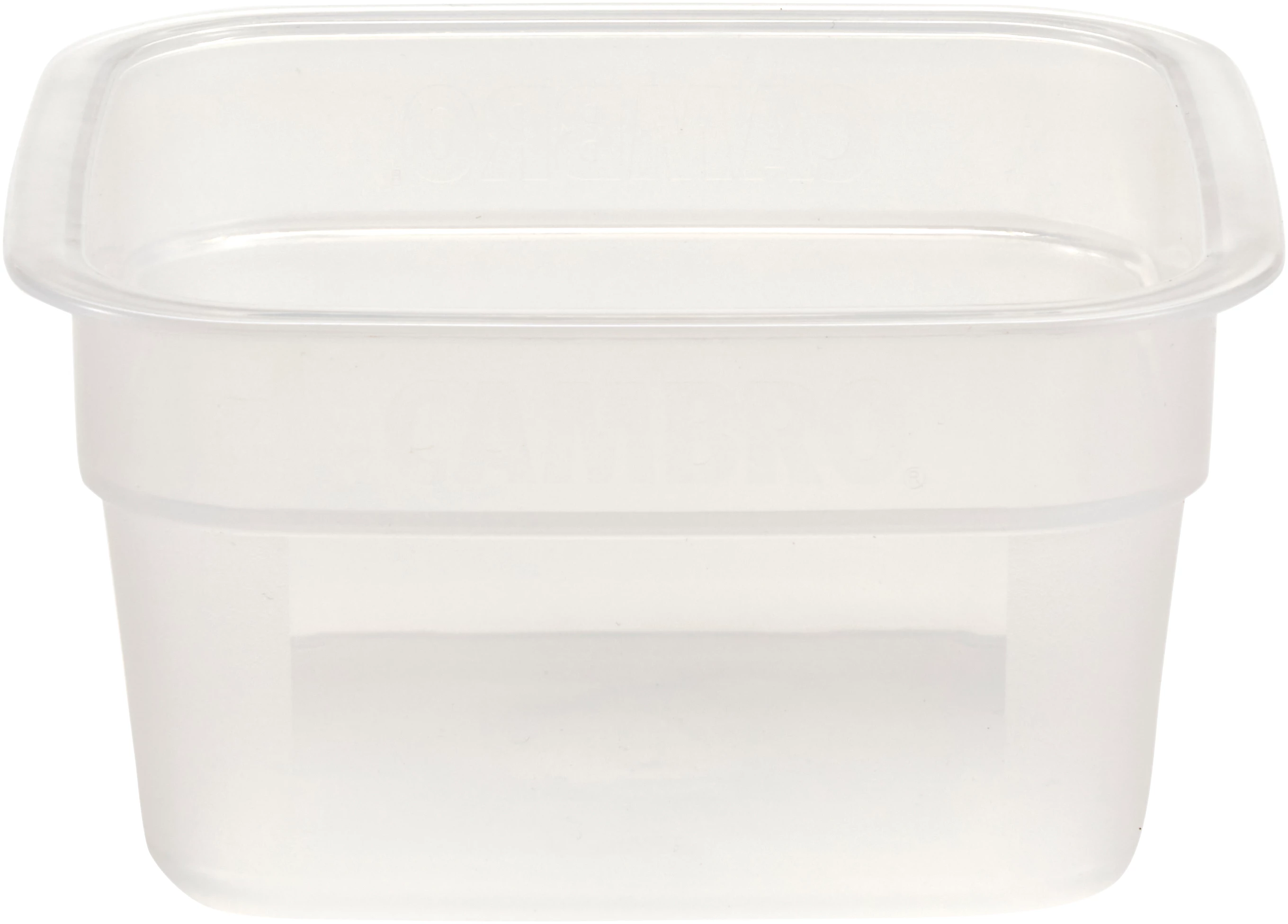 Cambro opbevaringsboks uden låg, 0,5 ltr.