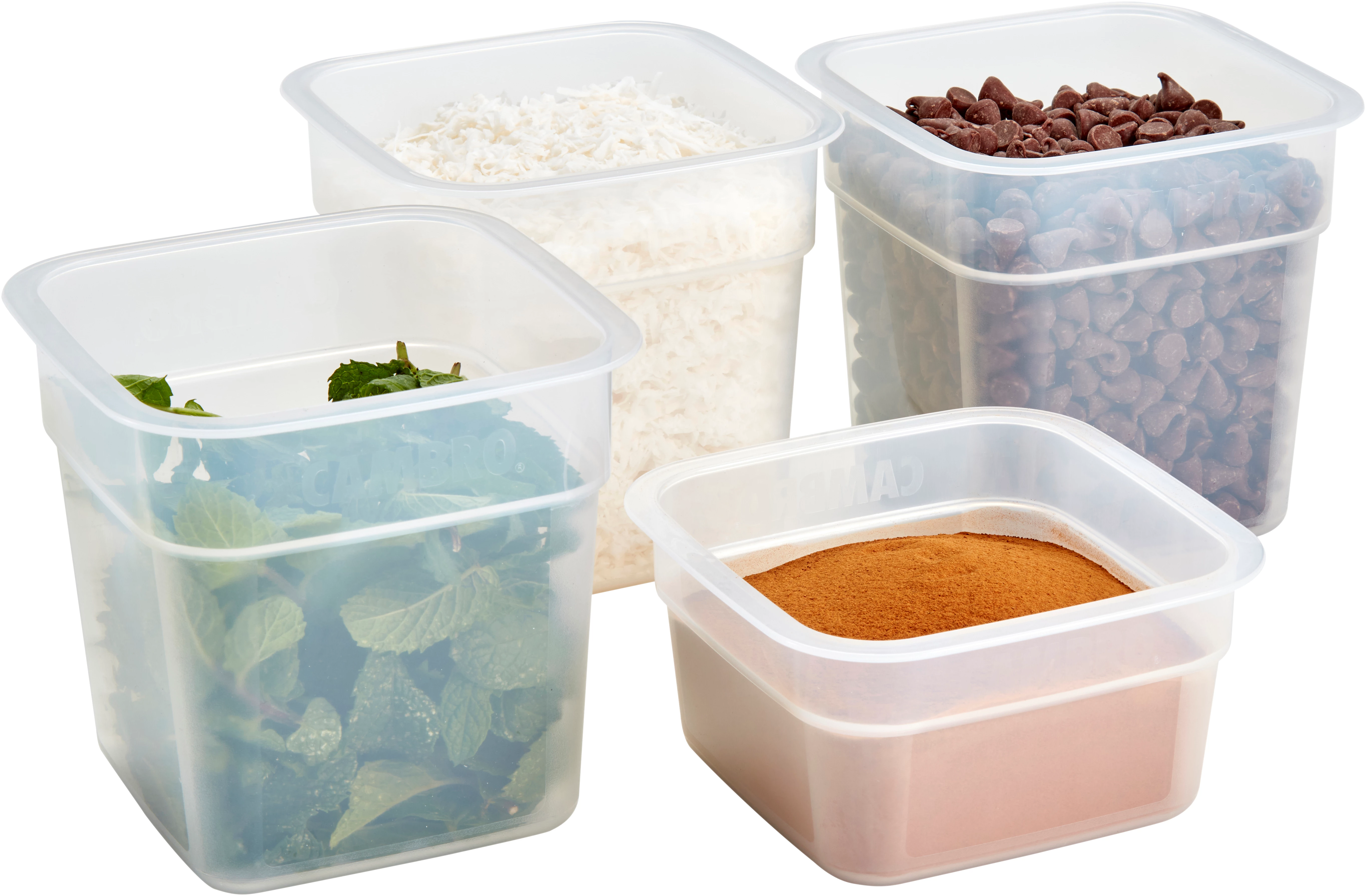 Cambro opbevaringsboks uden låg, 0,5 ltr.