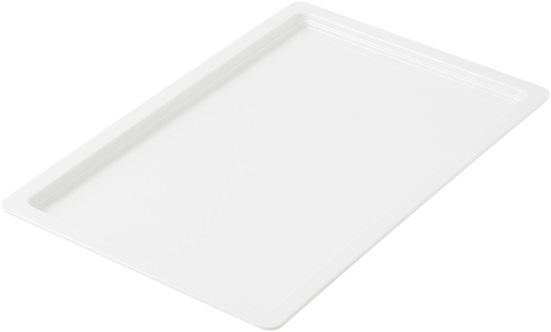 Pujadas fad, 1/1 GN, 2 cm, hvid