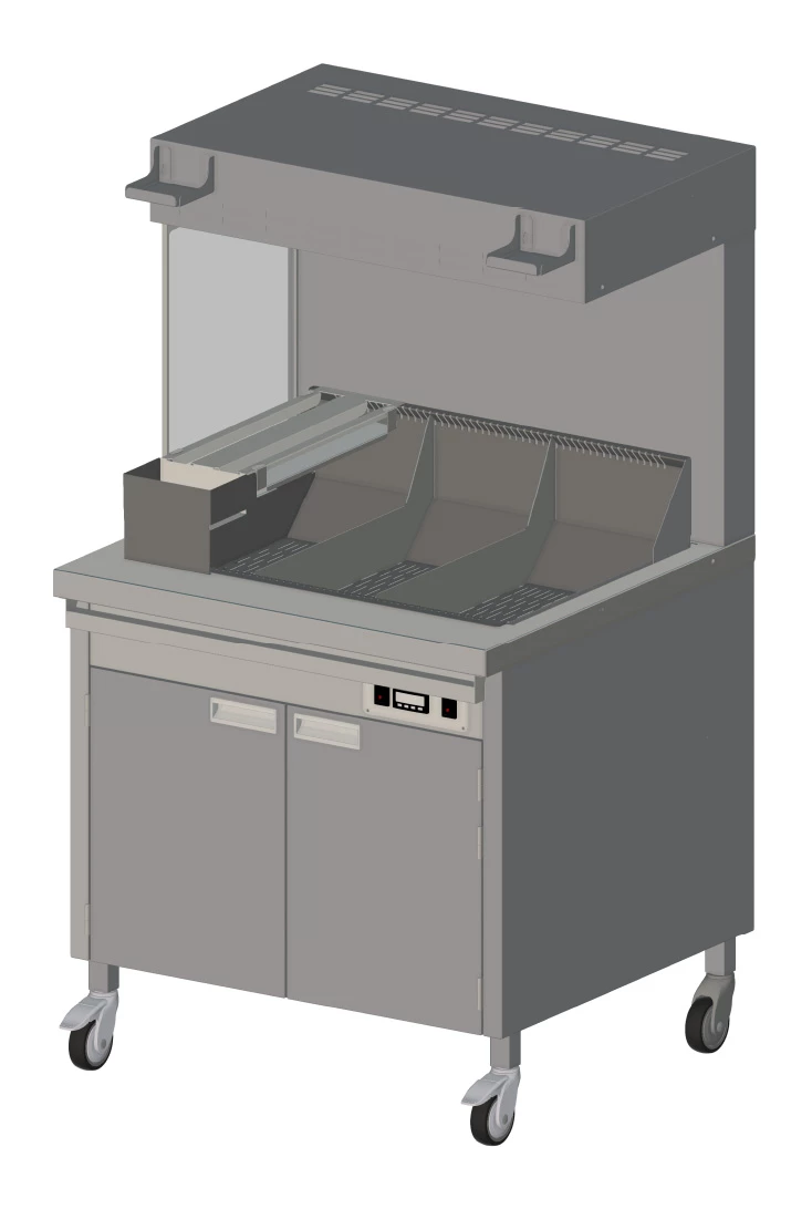 Follett pommes frites-varmer, 900 mm
