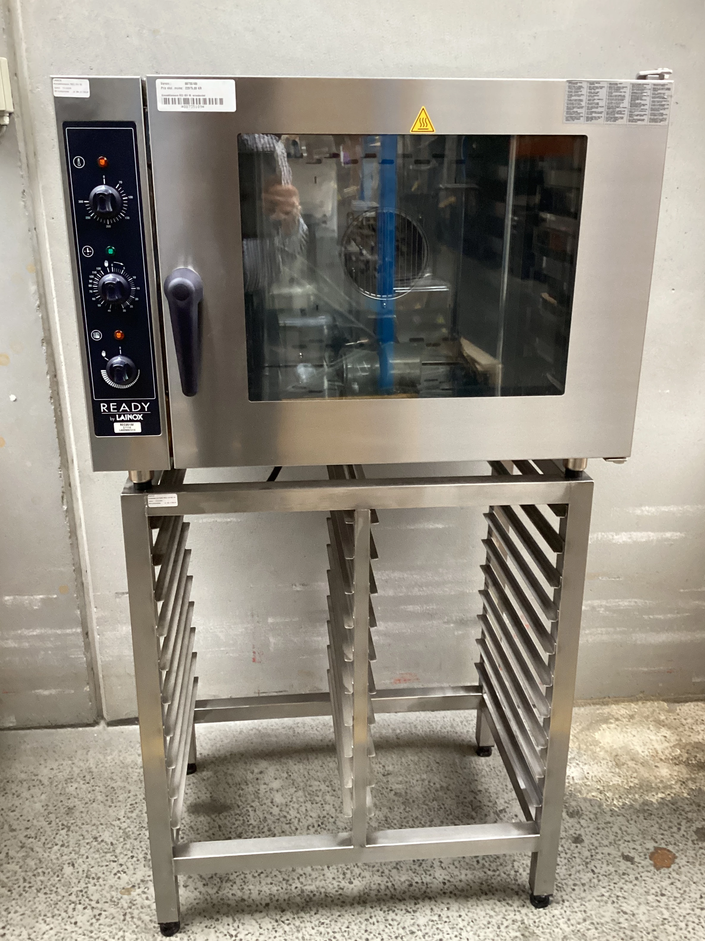 Lainox Konvektionsovn REC 051 M, m/understel