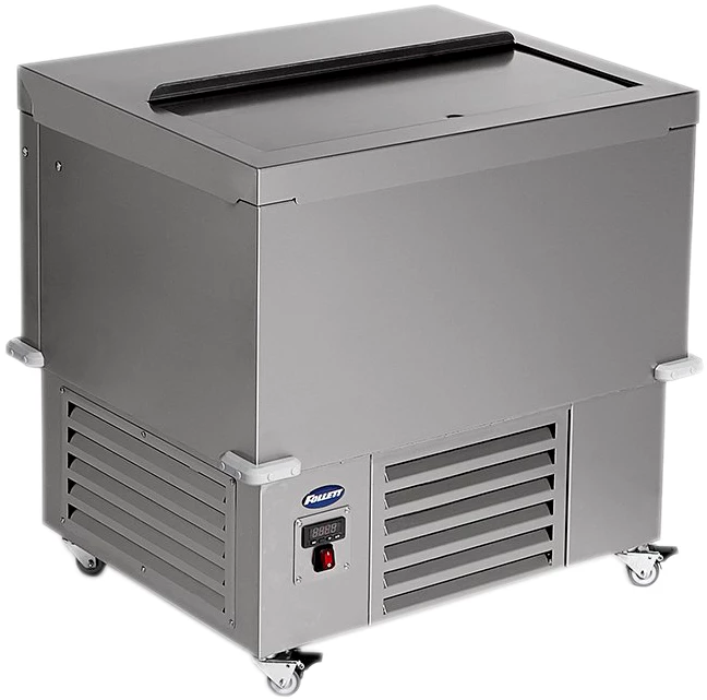 Follett kummefryser, bred, 830 x 650 mm