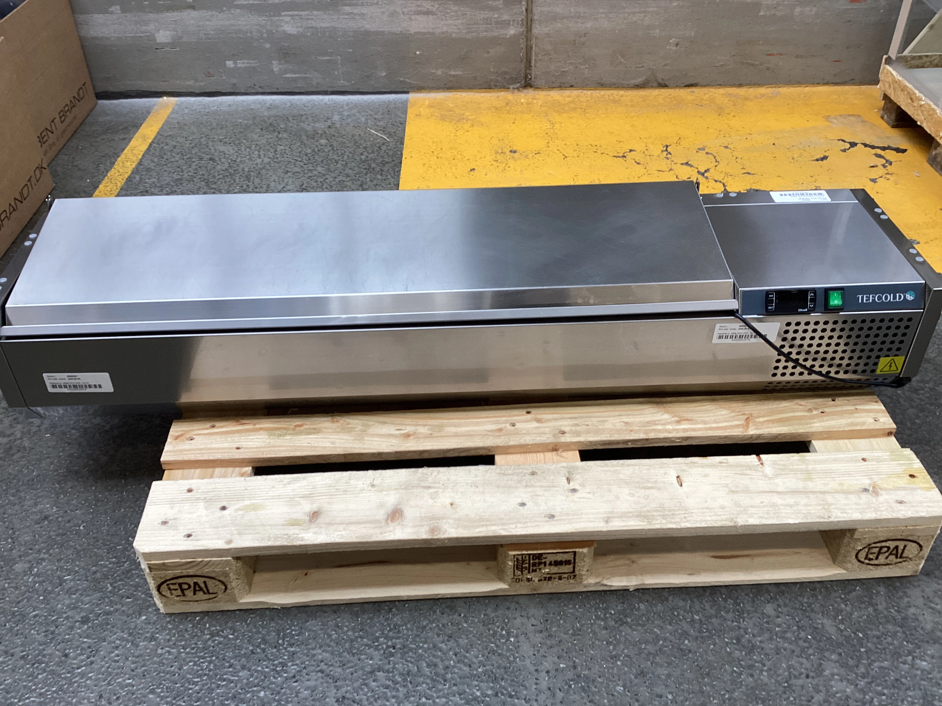 Tefcold Køleopsats m. stållåg GN1/4 VK33-150 S/S