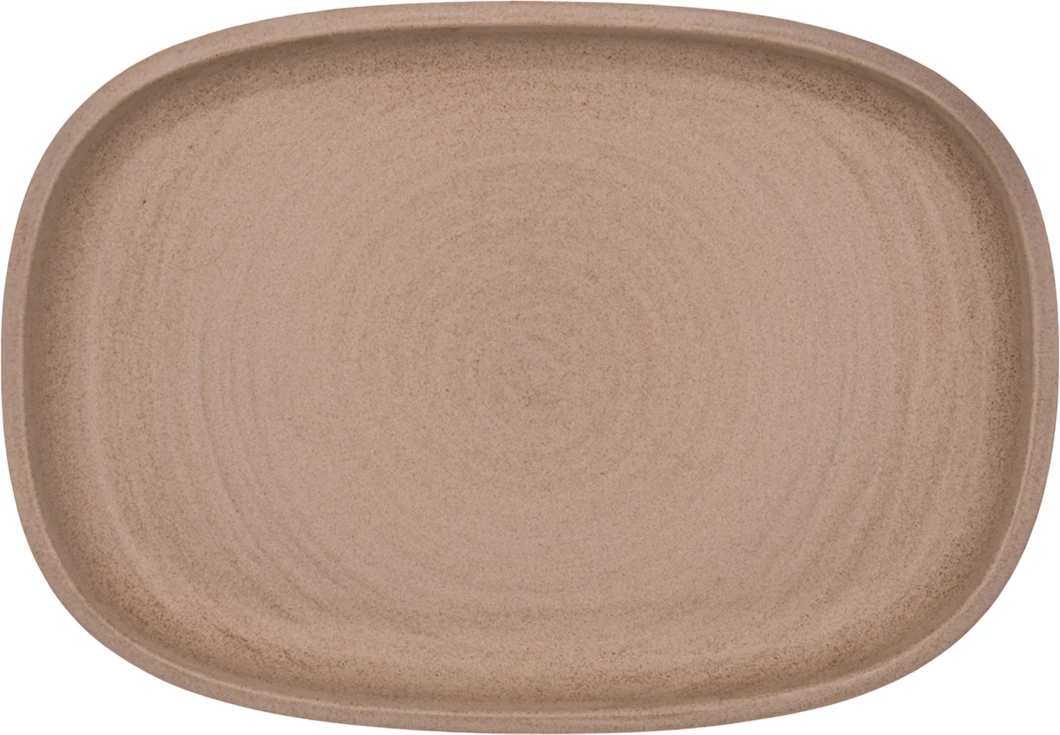 RAK Ease Selva ovalt fad, sand, 23 x 15 x H3 cm