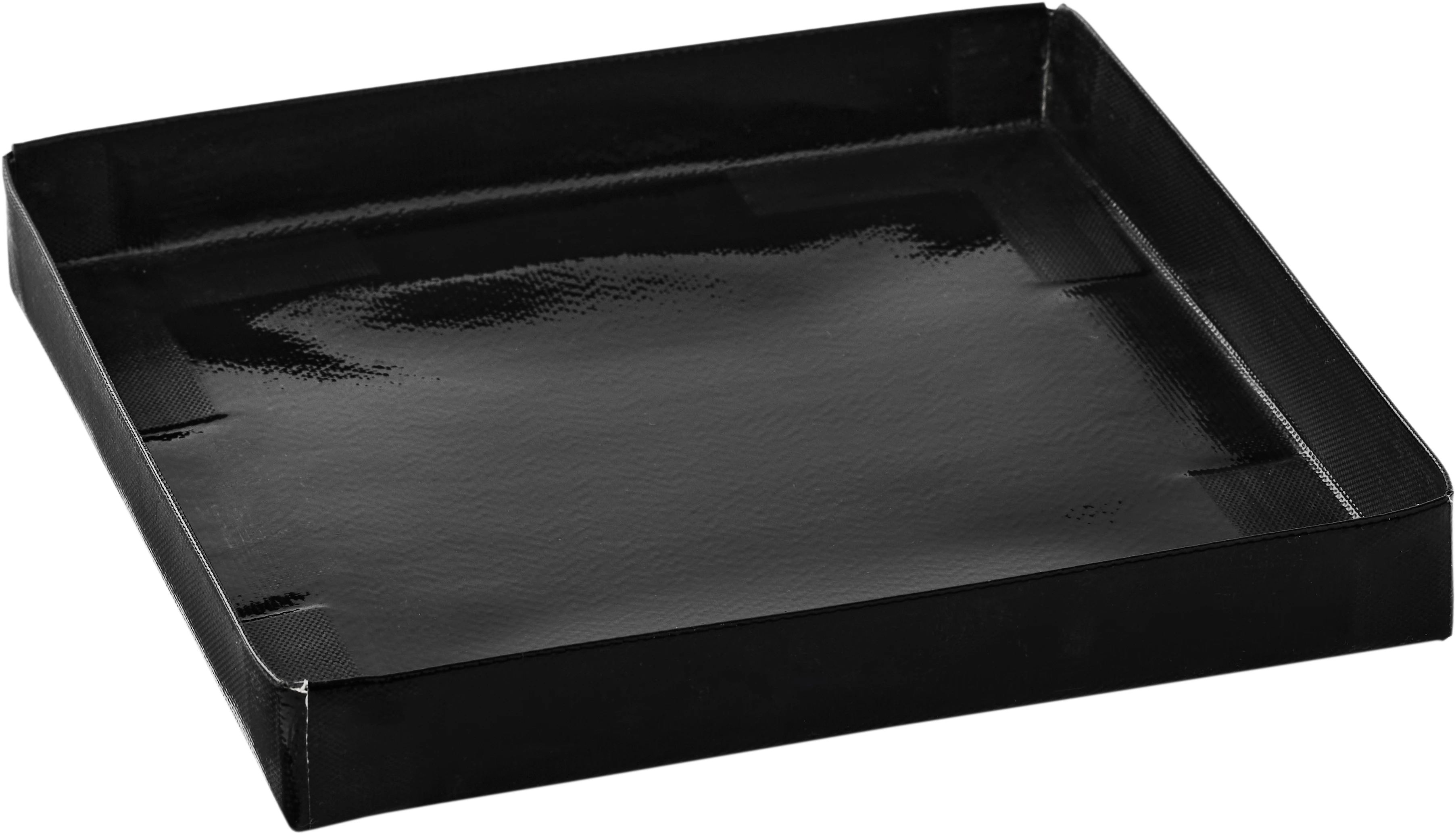 Teflonbakke til e2s/conneX ovn, sort, 27,9 x 27,9 x H1,3 cm