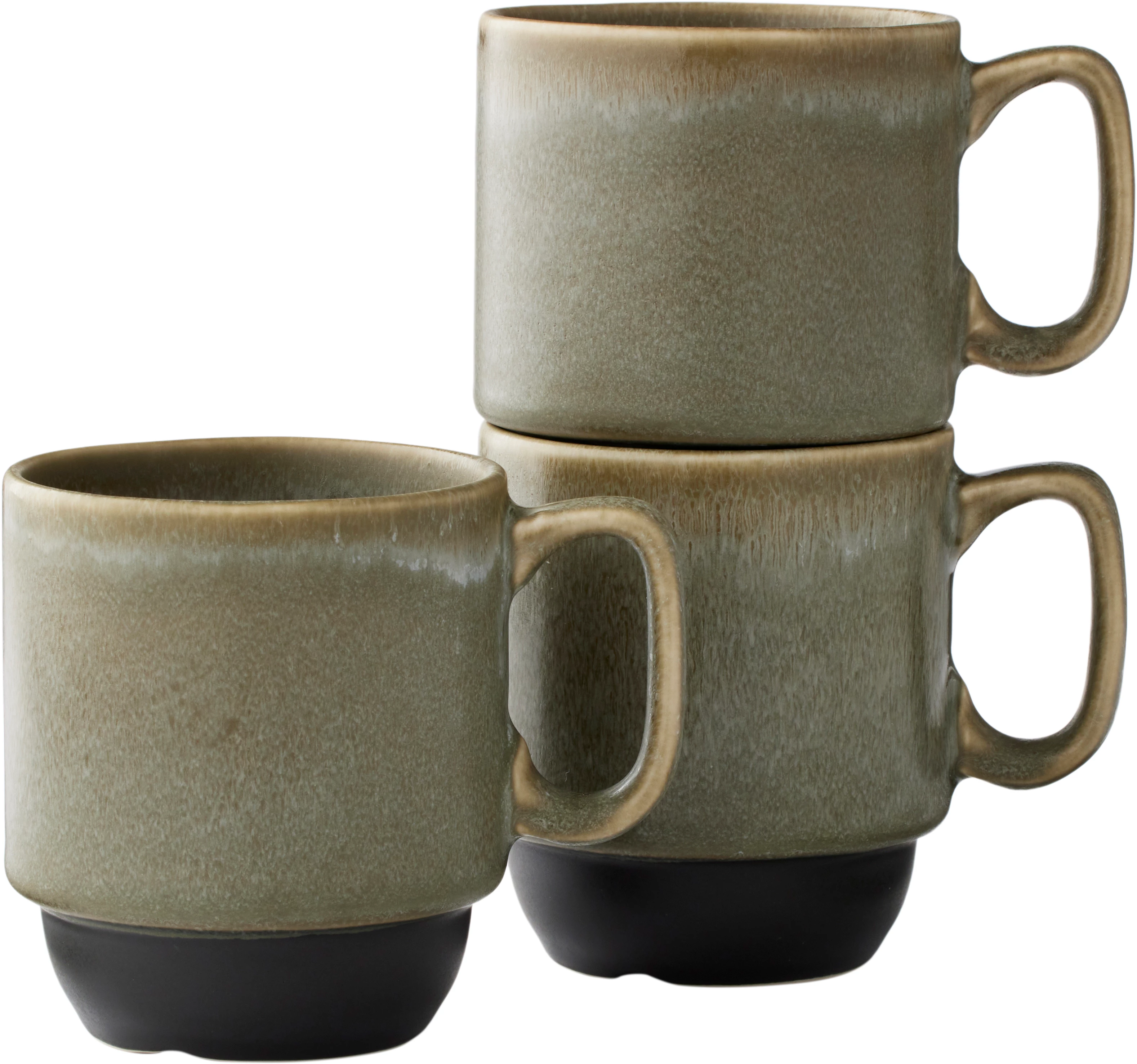 Mugs stabelbart krus, mørkegrå, 26 cl