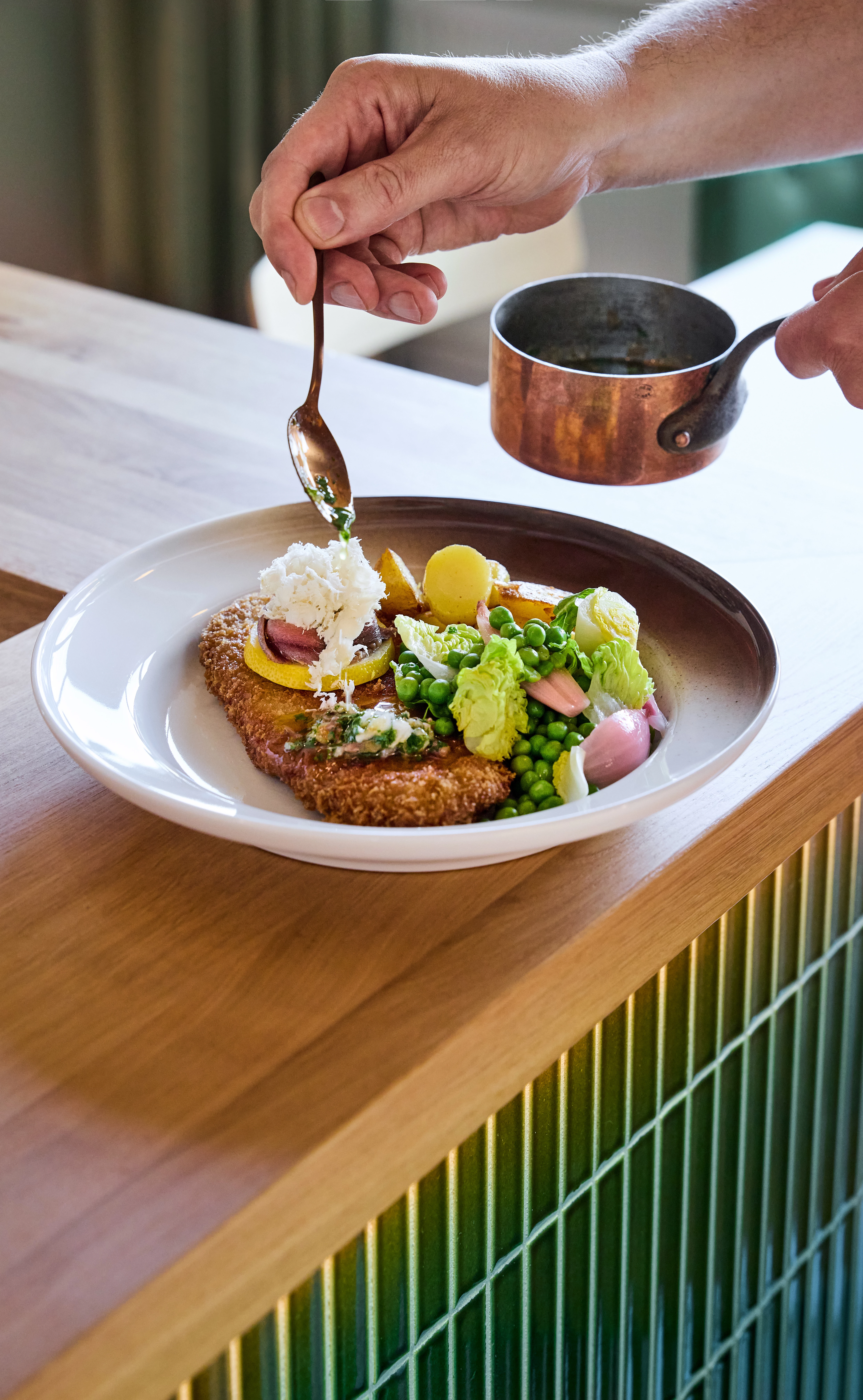 Minikasserolle, kobber, ø9,5 cm