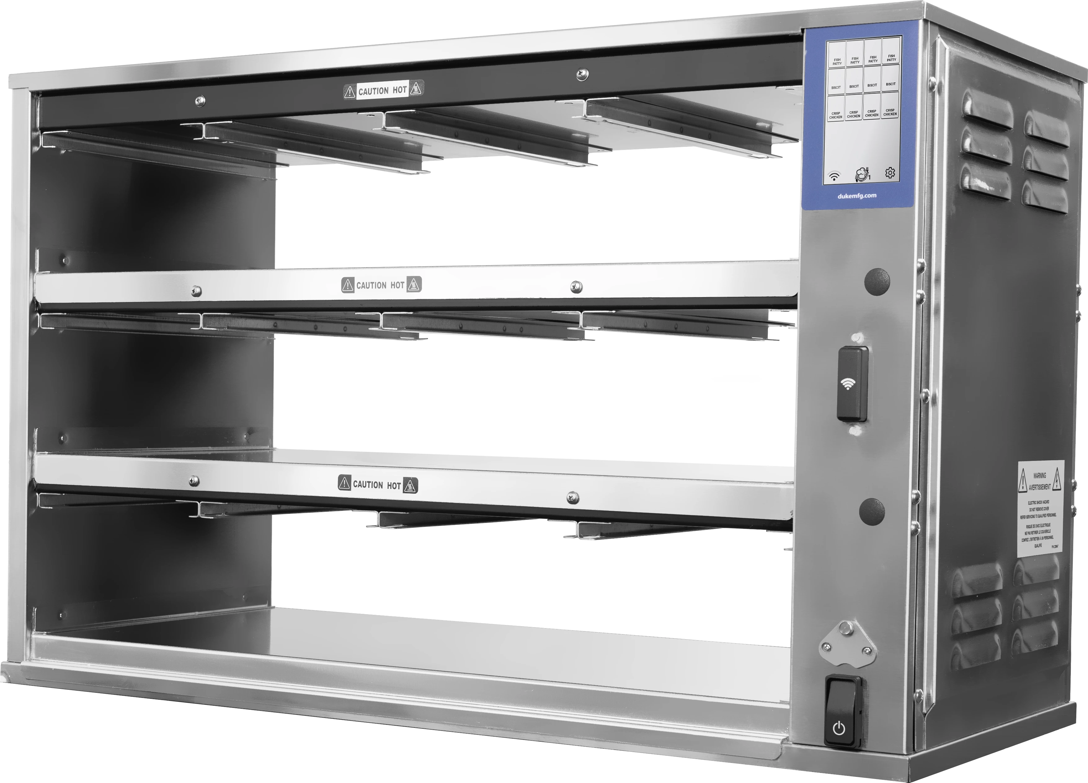 Duke varmeskab ReadyFlex 3x4, 1/3 GN, 65mm